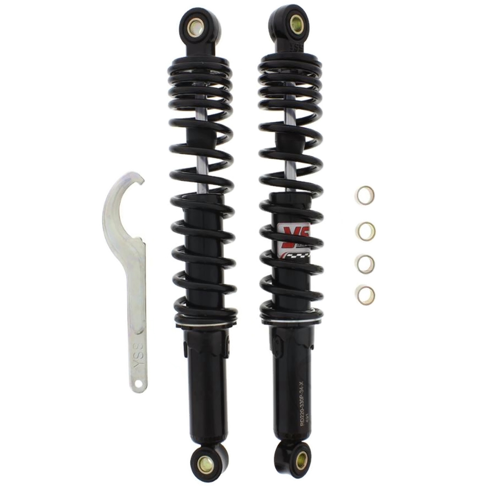 YSS RD220-330P-34-88 Stoßdämpfer Federbein Stereo hinten für Honda Dax ST50 1970-2000 ST70 Benelli 500 354