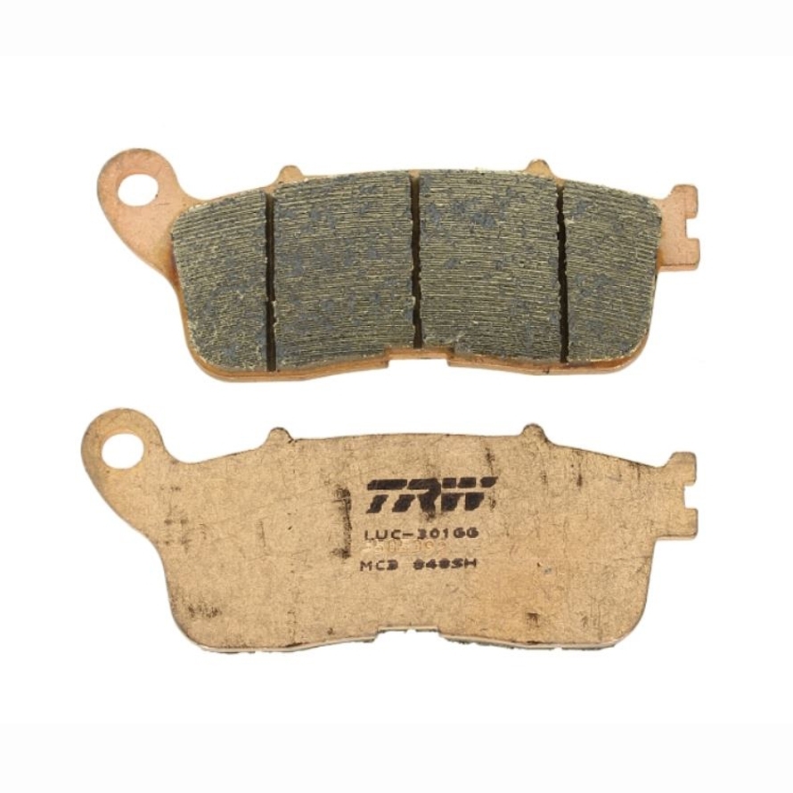 TRW MCB848SH Sintermetall Bremsbeläge hinten für Honda VFR1200 X XL XD XDL FD DCT ABS