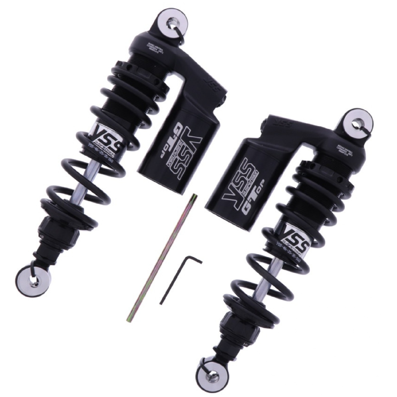 YSS RG362-290TRCL-15-B Stoßdämpfer Federbein hinten für Chopper Black Edition einstellbar