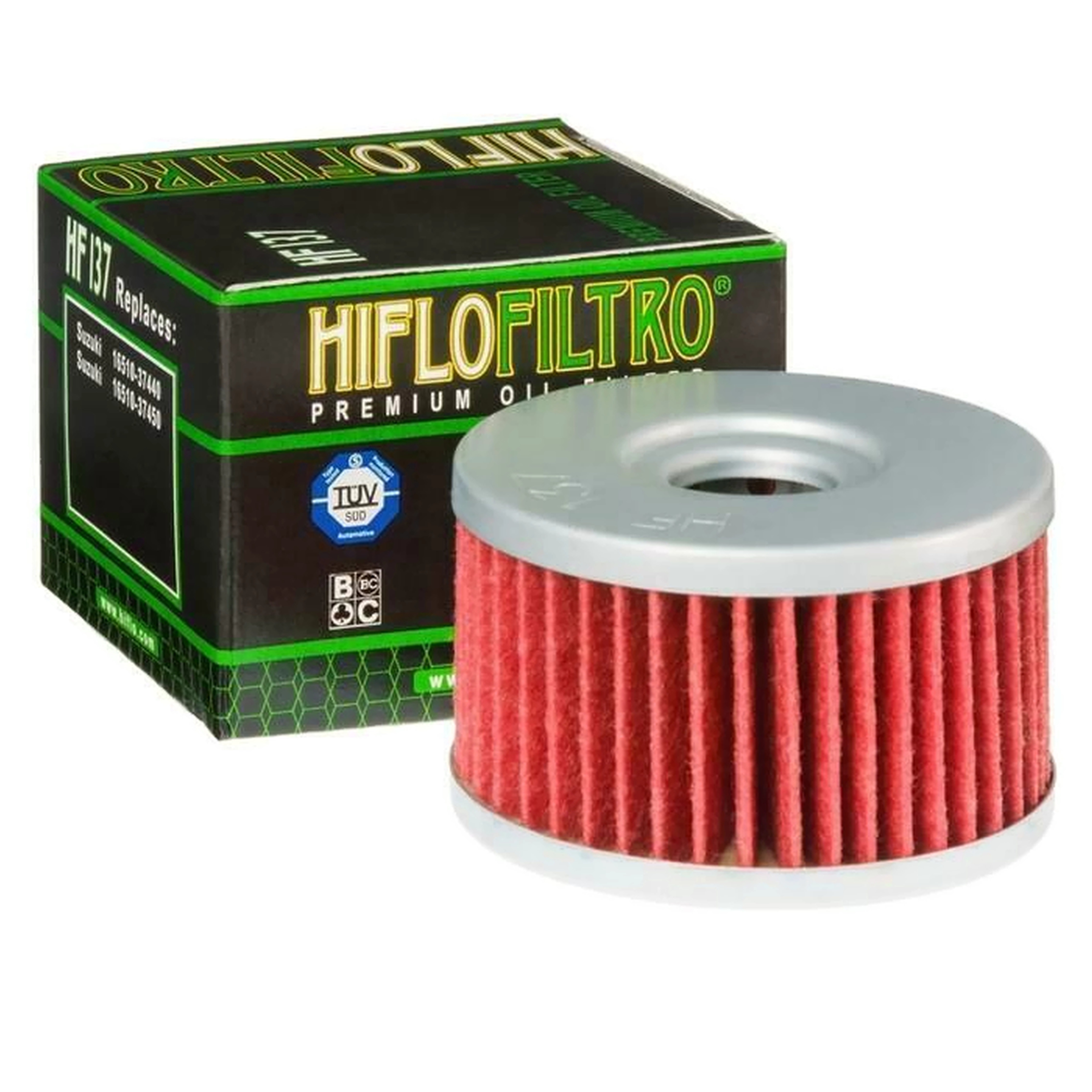 HIFLO HF137 Ölfilter für Suzuki DR 500 600 650 750 800 LS XF 650 Sachs Roadster