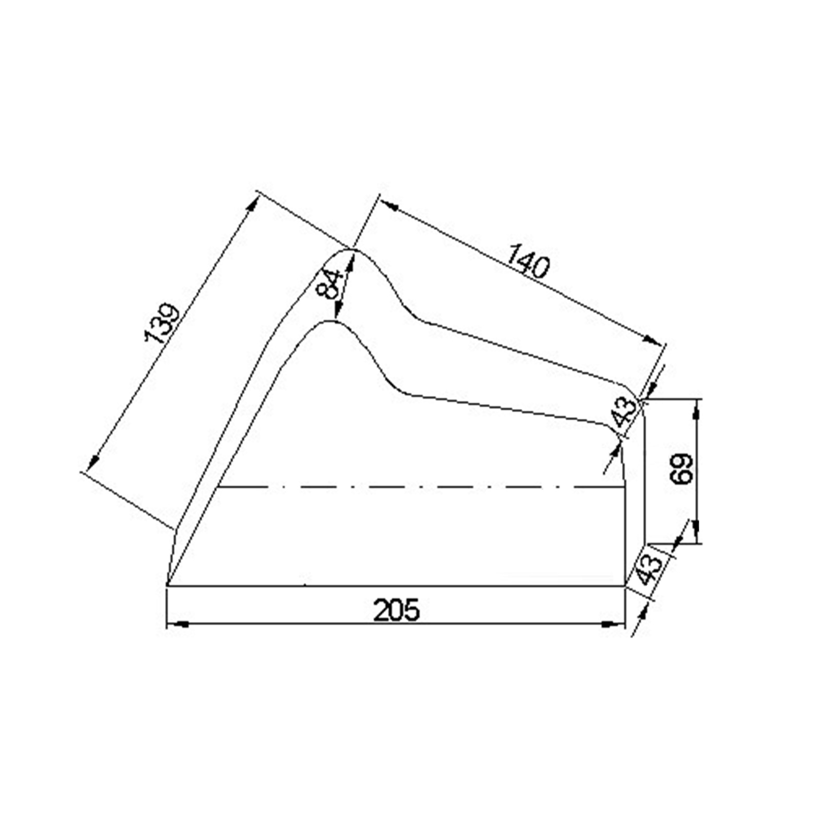 Faltgarage Premium Scooter Motomike schwarz