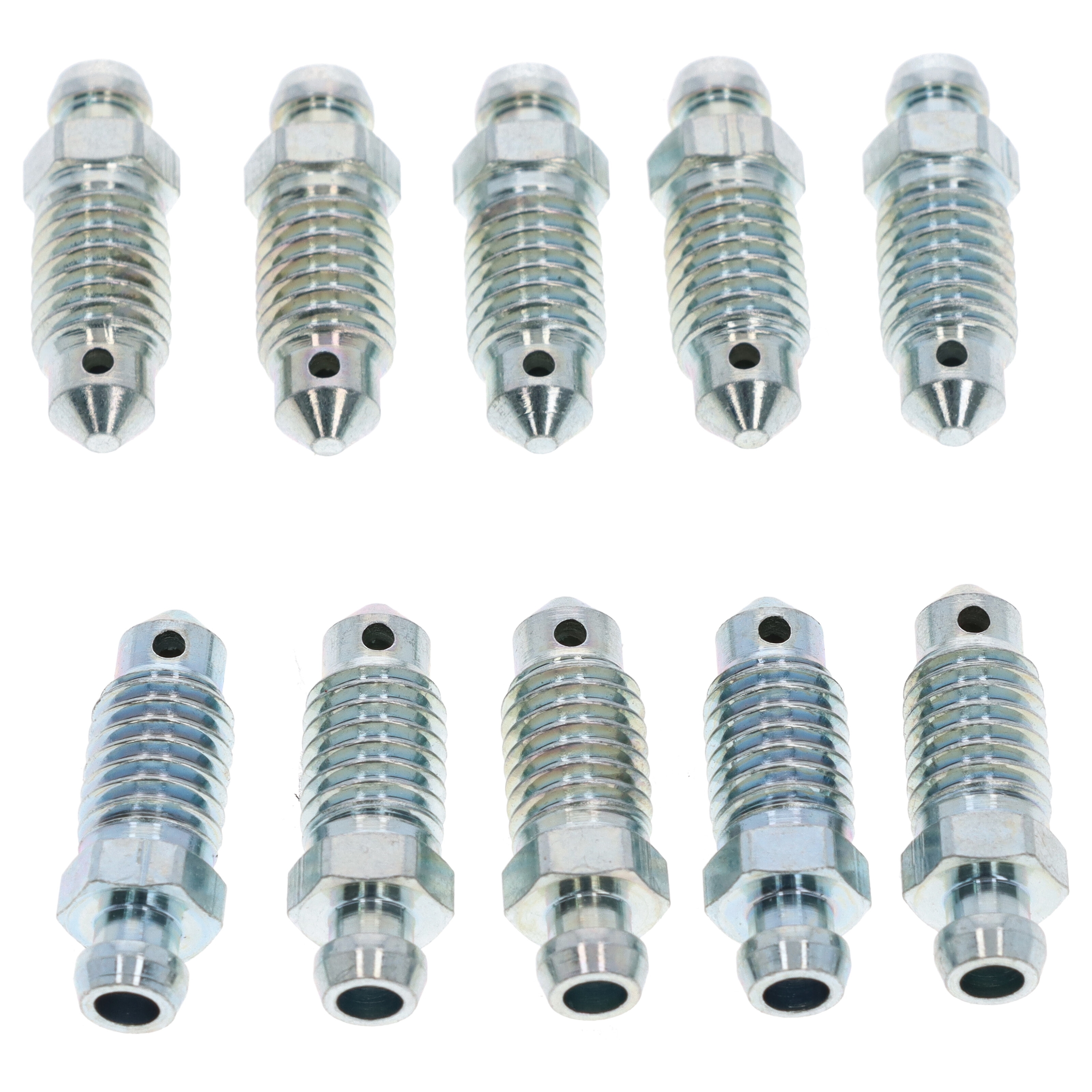 10x Quick Brake QB0100-10 Bremssattel Entlüfterschraube Entlüftungsventile M8x1.25x24.5 mm SW8