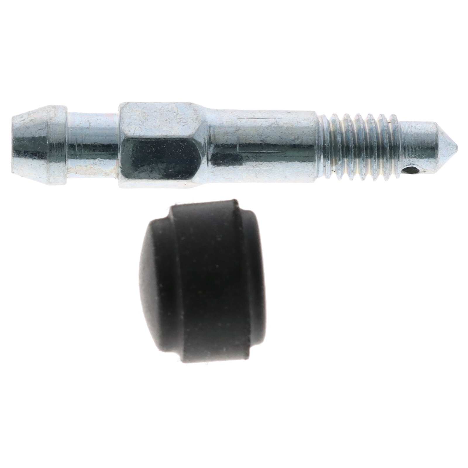 Quick Brake Bremssattel Entlüfterschraube Entlüftungsventil M6x1.00x38 mm SW7 mit Kappe