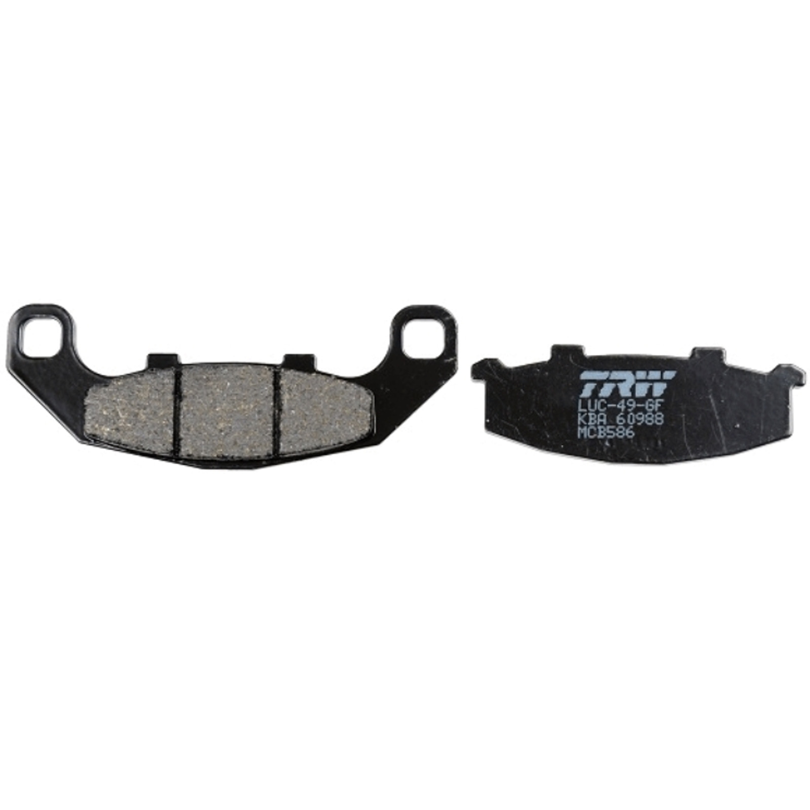 TRW MCB586 Bremsbeläge für Kawasaki GPZ500 S 1994-2003 ZR550 B KR-1 250 Suzuki RGV250