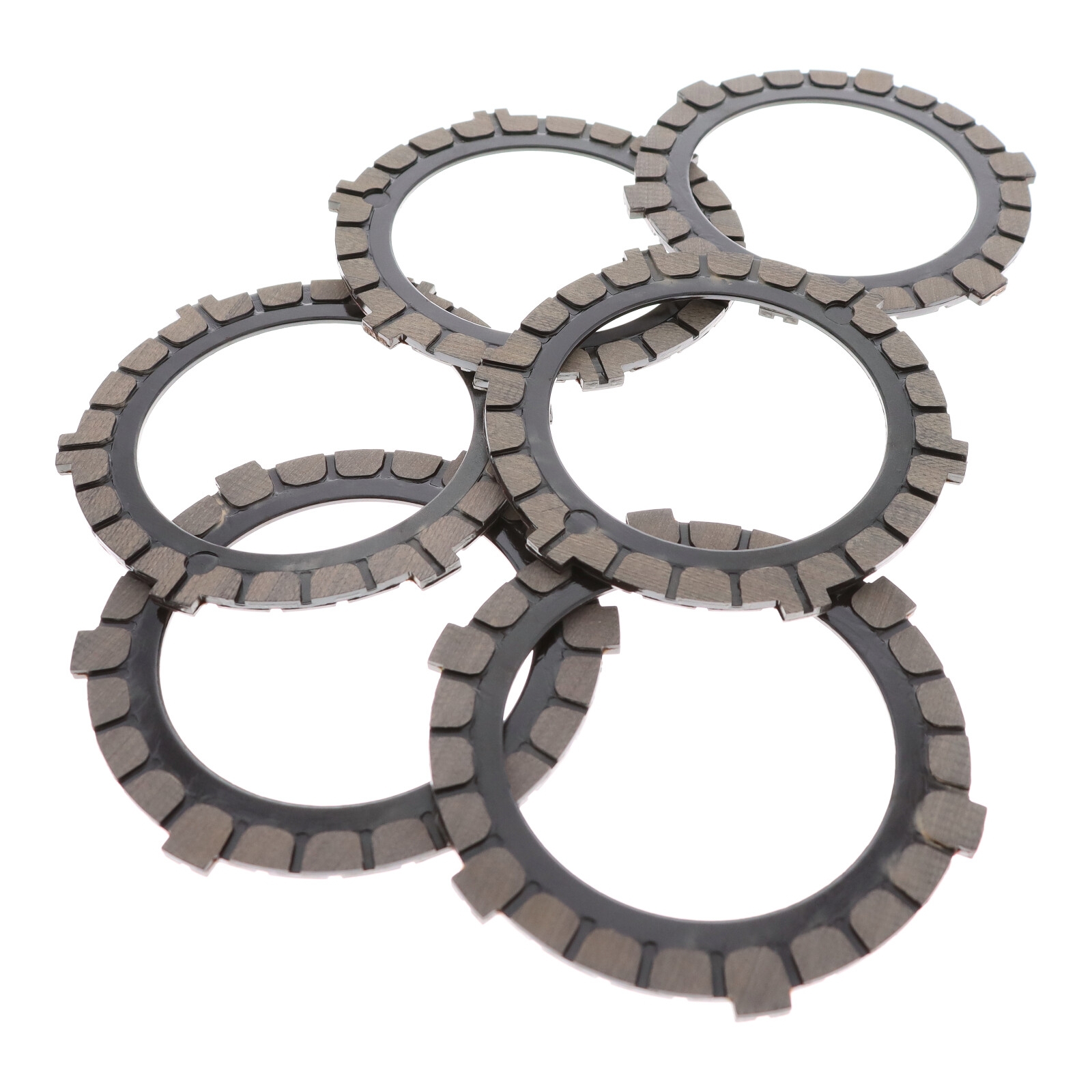 6x Kupplungsscheibe Reibscheibe Reibbelag für MZ ES ETS TS ETZ 125 150 3.5 mm