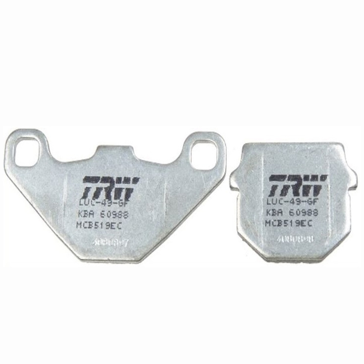 TRW MCB519EC Scooter Bremsbeläge für Peugeot Speedfight Kisbee Sky Aprilia Ering Keeway Kawasaki TGB