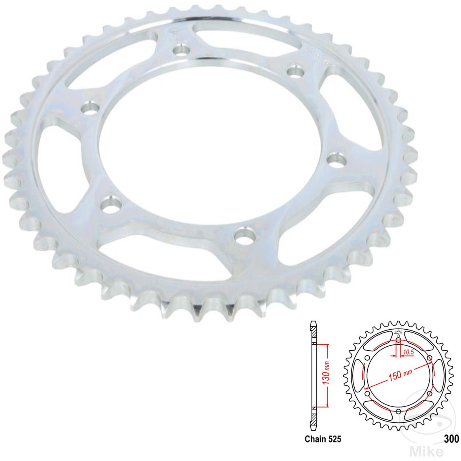 DID ZVMX2 Kettensatz verstärkt für Yamaha FZ8 Fazer 2010-2016 Kette Ritzel Kettenrad