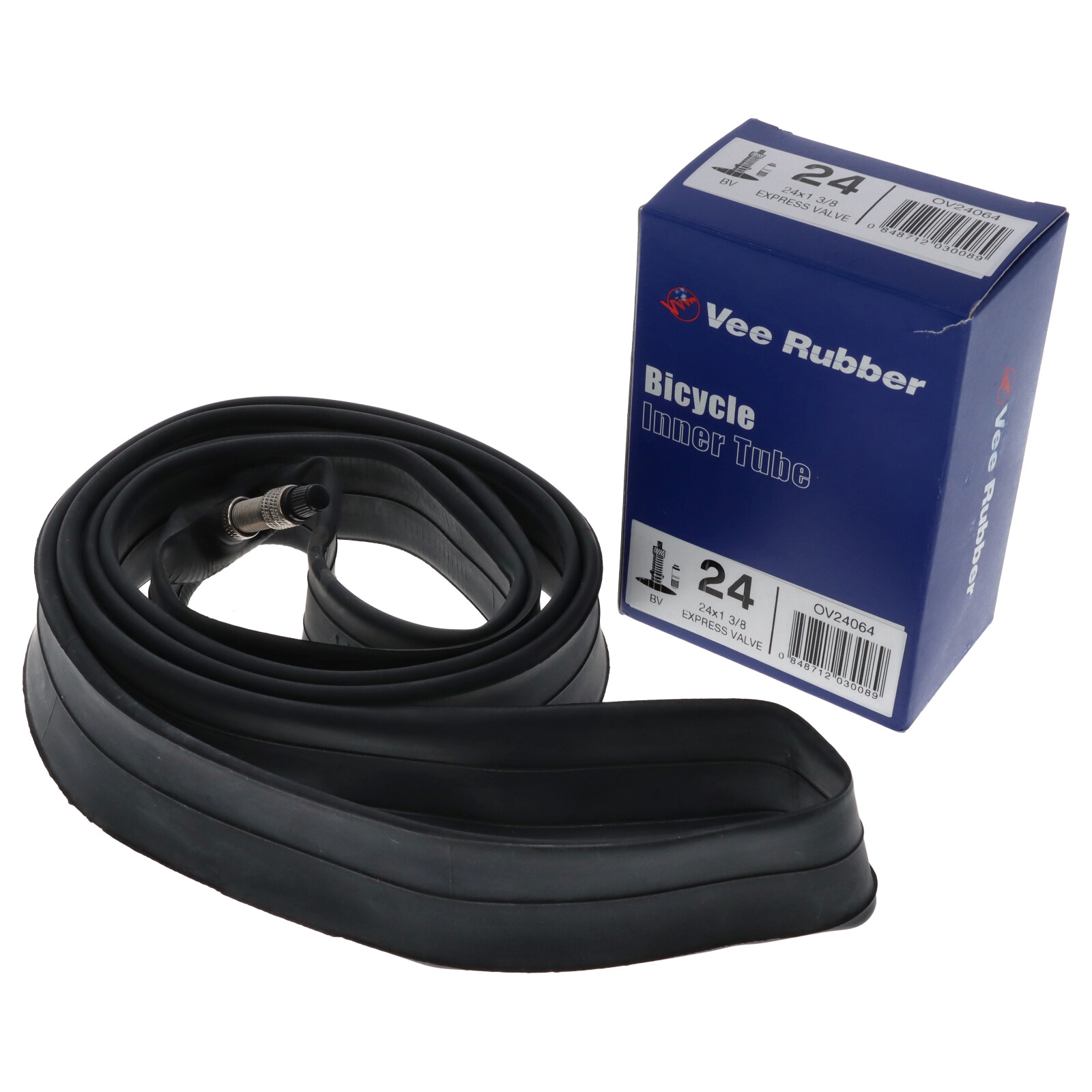 Reifenschlauch Schlauch für Rollstuhl 24x1 24x3/4  24x1 3/8 mit Dunlopventil