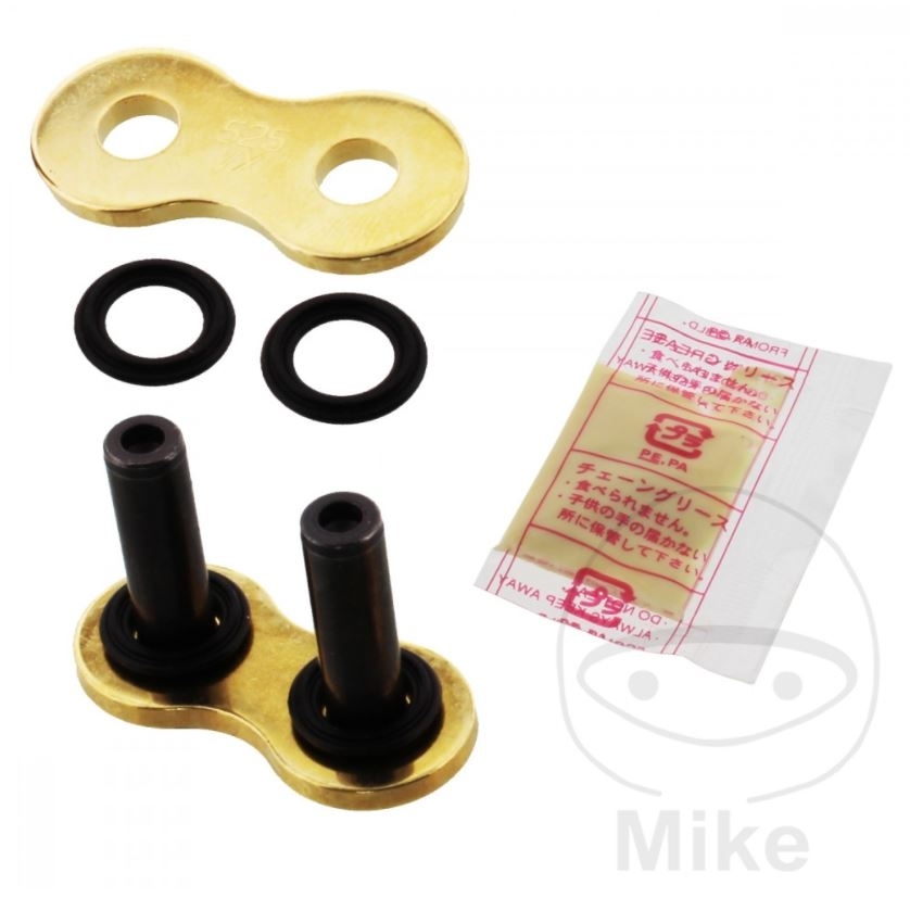 DID Hohlnietschloss VX gold/stahlfarben 525 Teilung 525VX G&B ZJ G903MJ