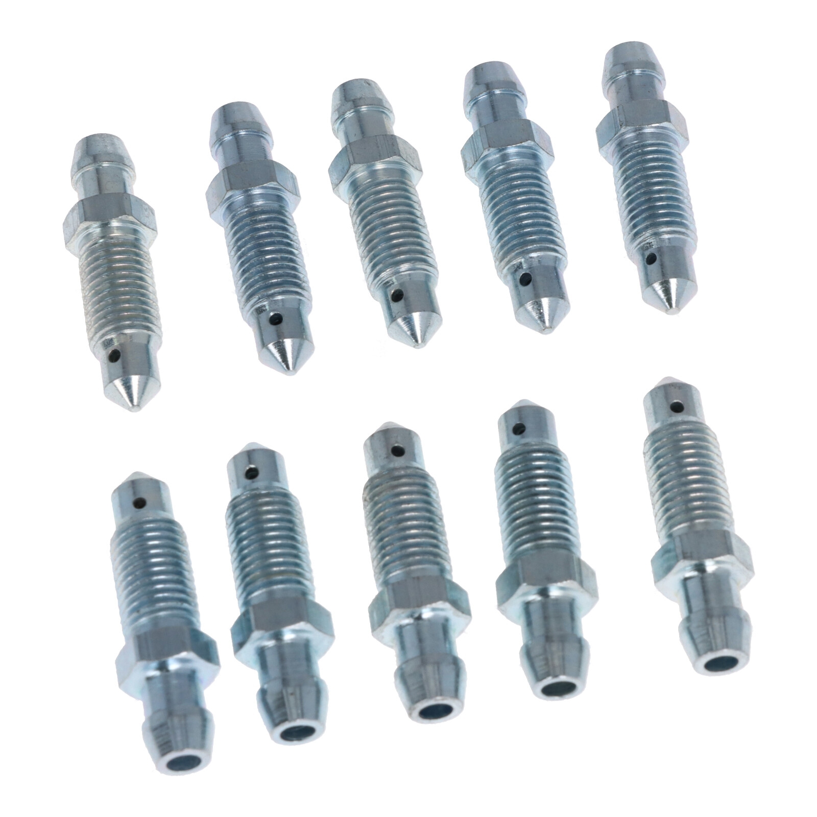 10x Quick Brake QB0090-10 Bremssattel Entlüfterschraube Entlüftungsventile M8x1x33,5 mm SW9