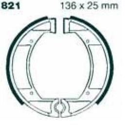 EBC Bremsbacken Grooved mit Federn 821G