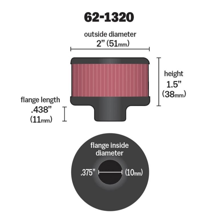K&N Luftfilter 62-1320