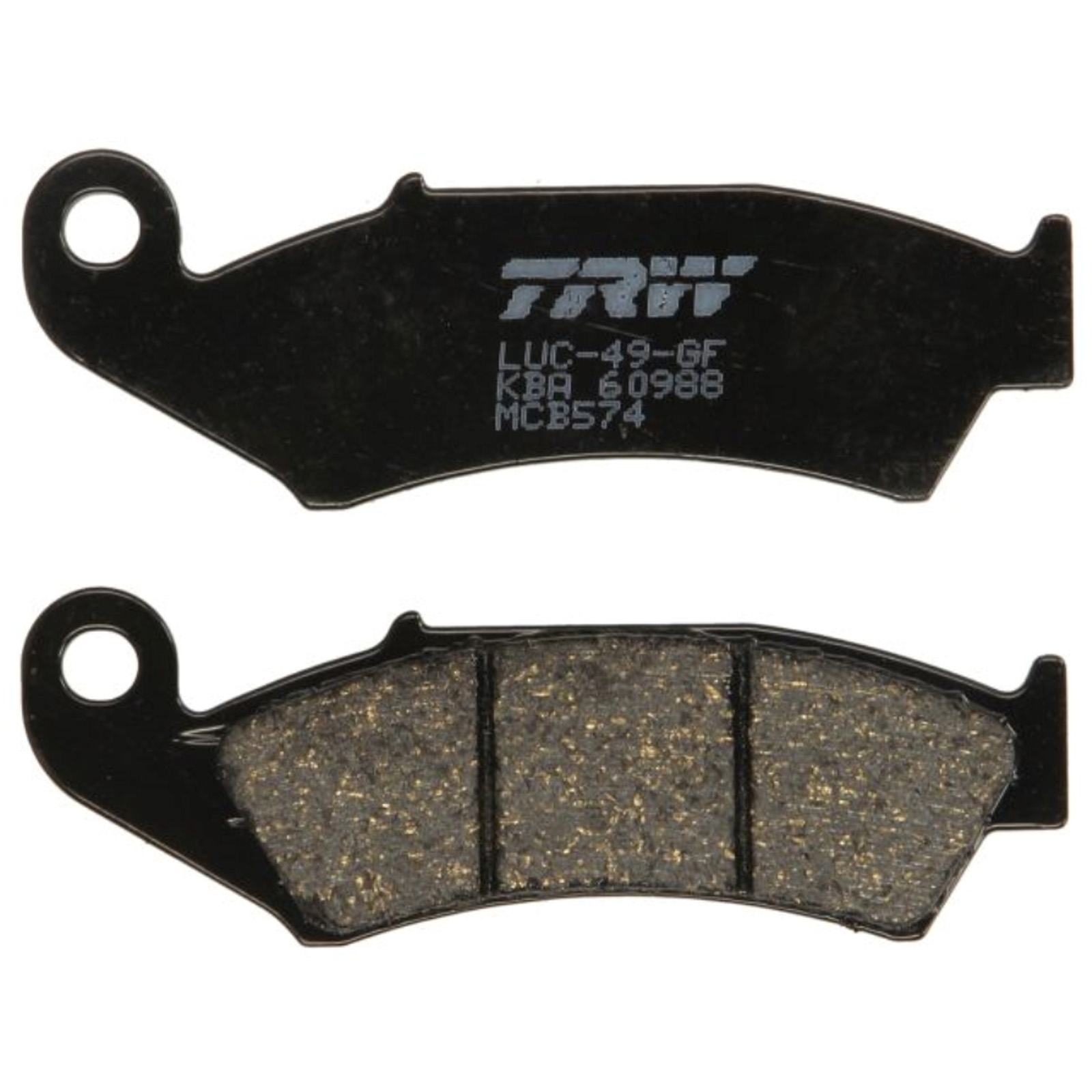 TRW MCB574 Bremsbeläge vorne für Honda CR125 R CR250 R CR500 R NX250 XR250 R XR600 R