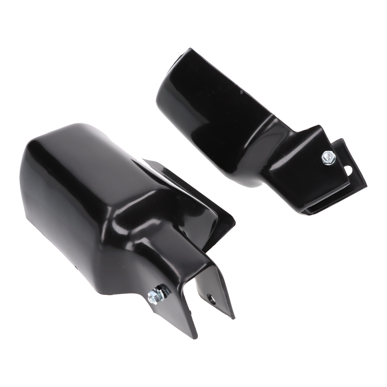 Handschützer Protektoren schwarz für MZ ETZ 150 250 251 Windschutz Handschutz Satz