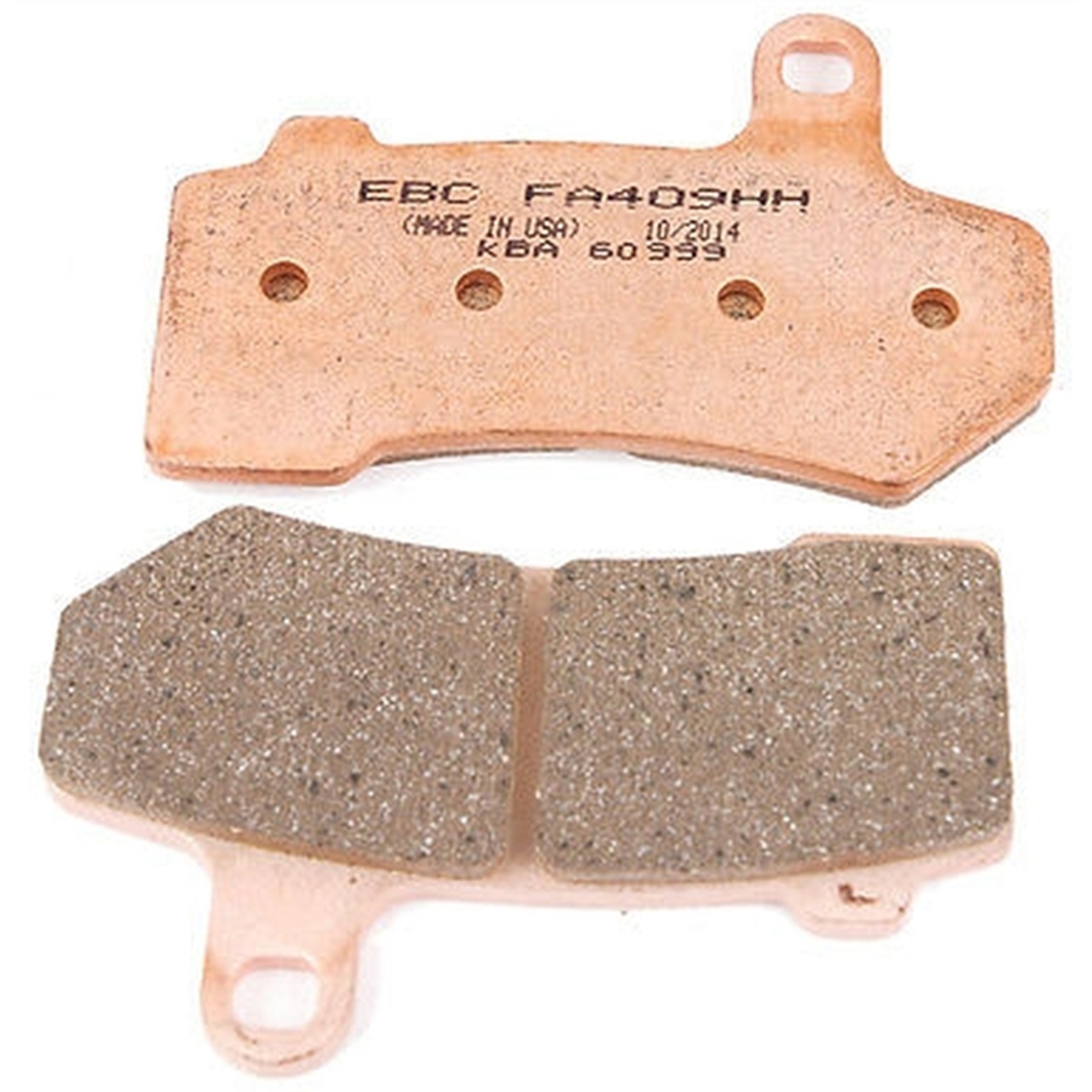 EBC Bremsbelag für Motorräder FA409HH Sintermetall