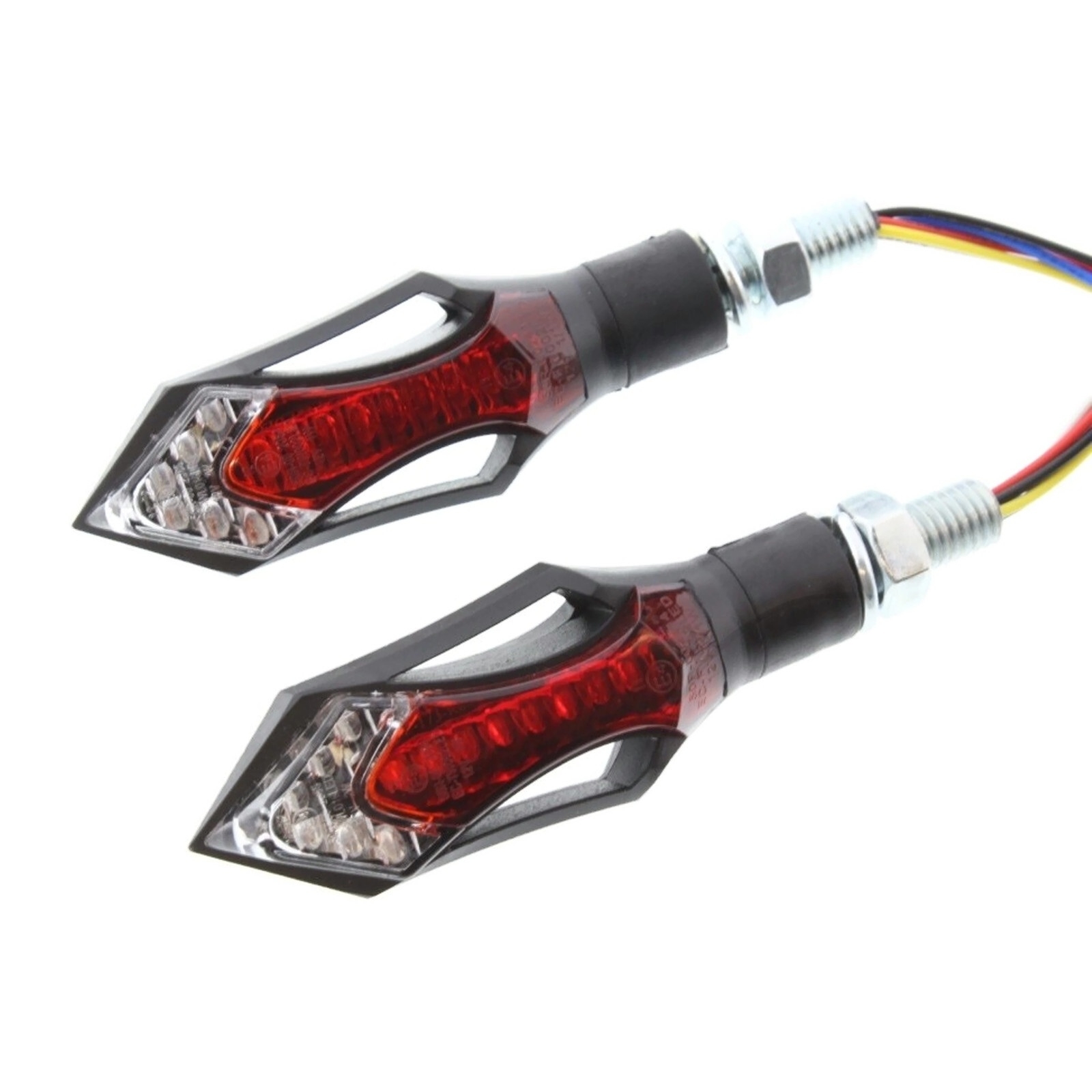 LED Rücklicht Blinker schwarz