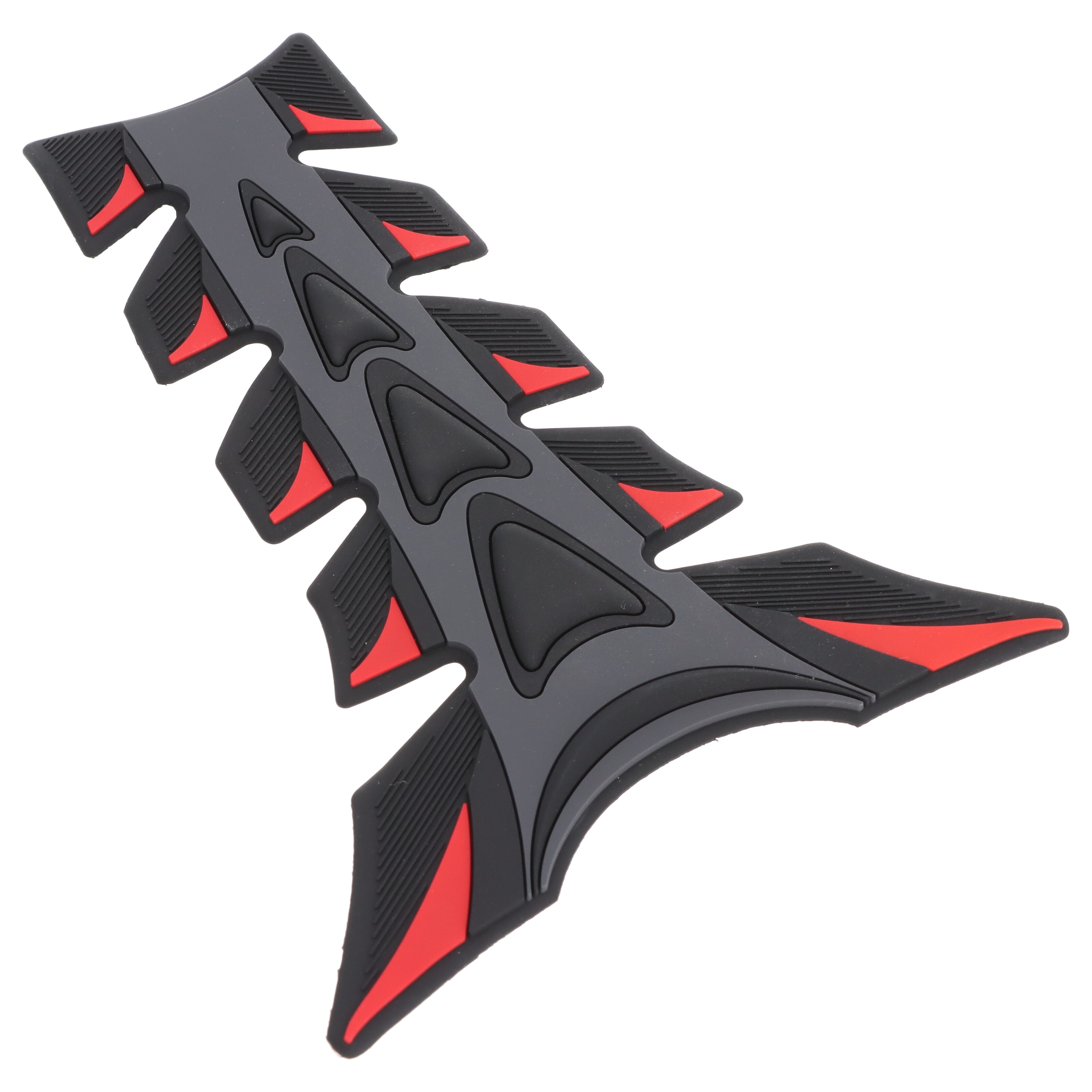 Tank-Pad / Tank-Schutz in Schwarz/Rot/Grau