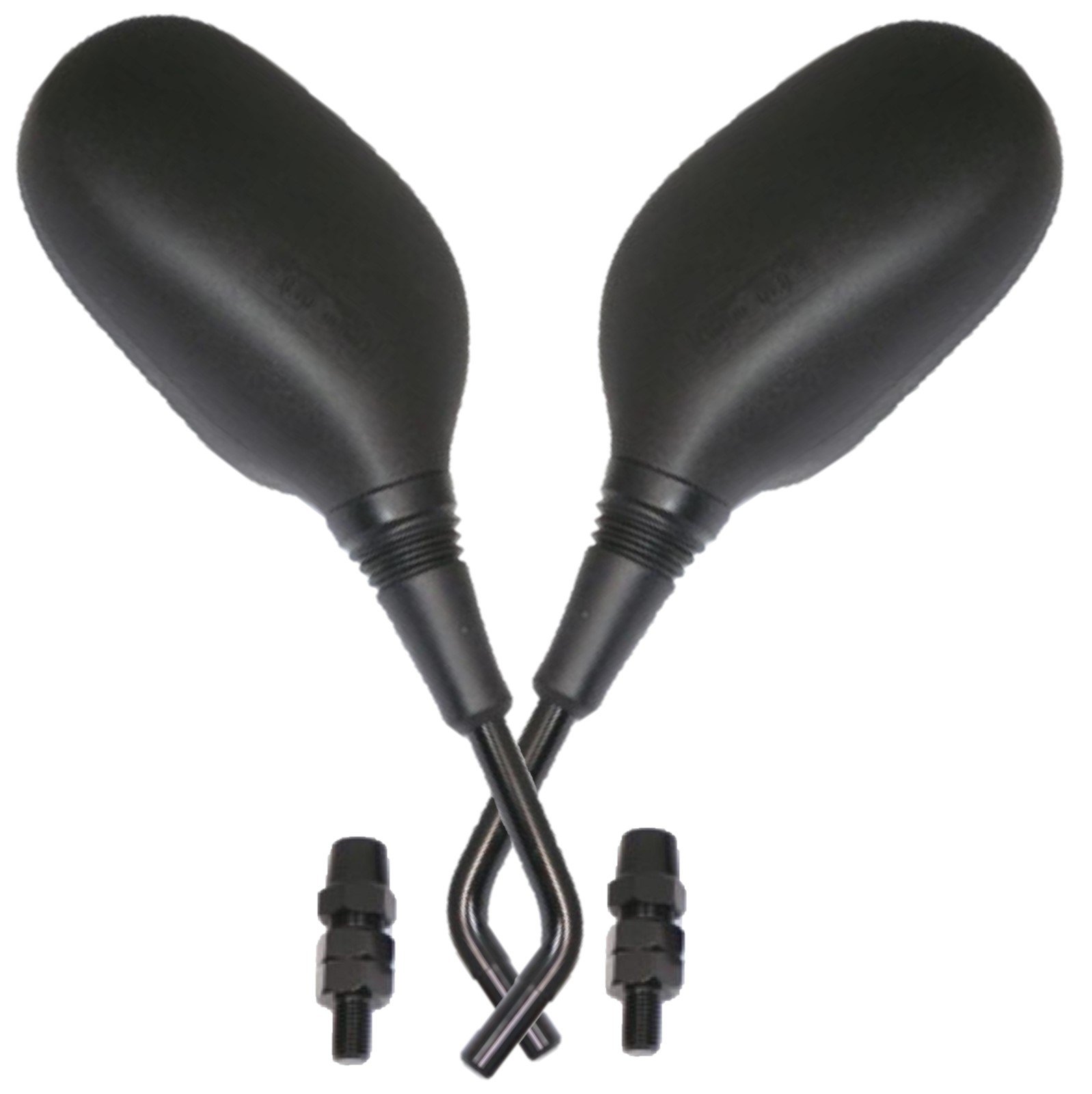 JMP Rückspiegel Paar für Yamaha XT 660 X 2005 - 2016 DM01 DM01B DM01 DM014 DM017 schwarz
