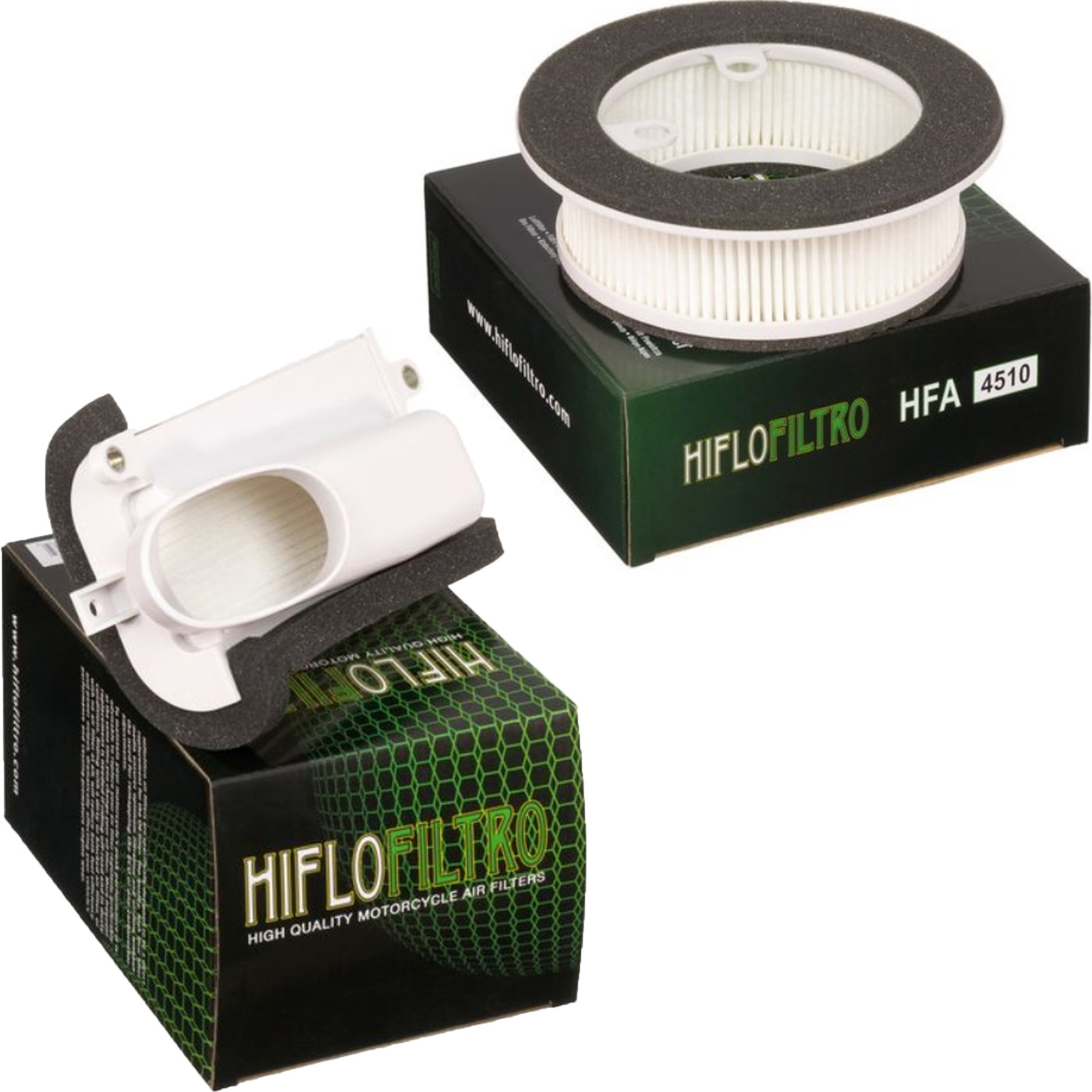 HIFLO Satz Luftfilter für Yamaha TMax XP 530 2012 - 2016 CVT Variomatikfilter rechts + links