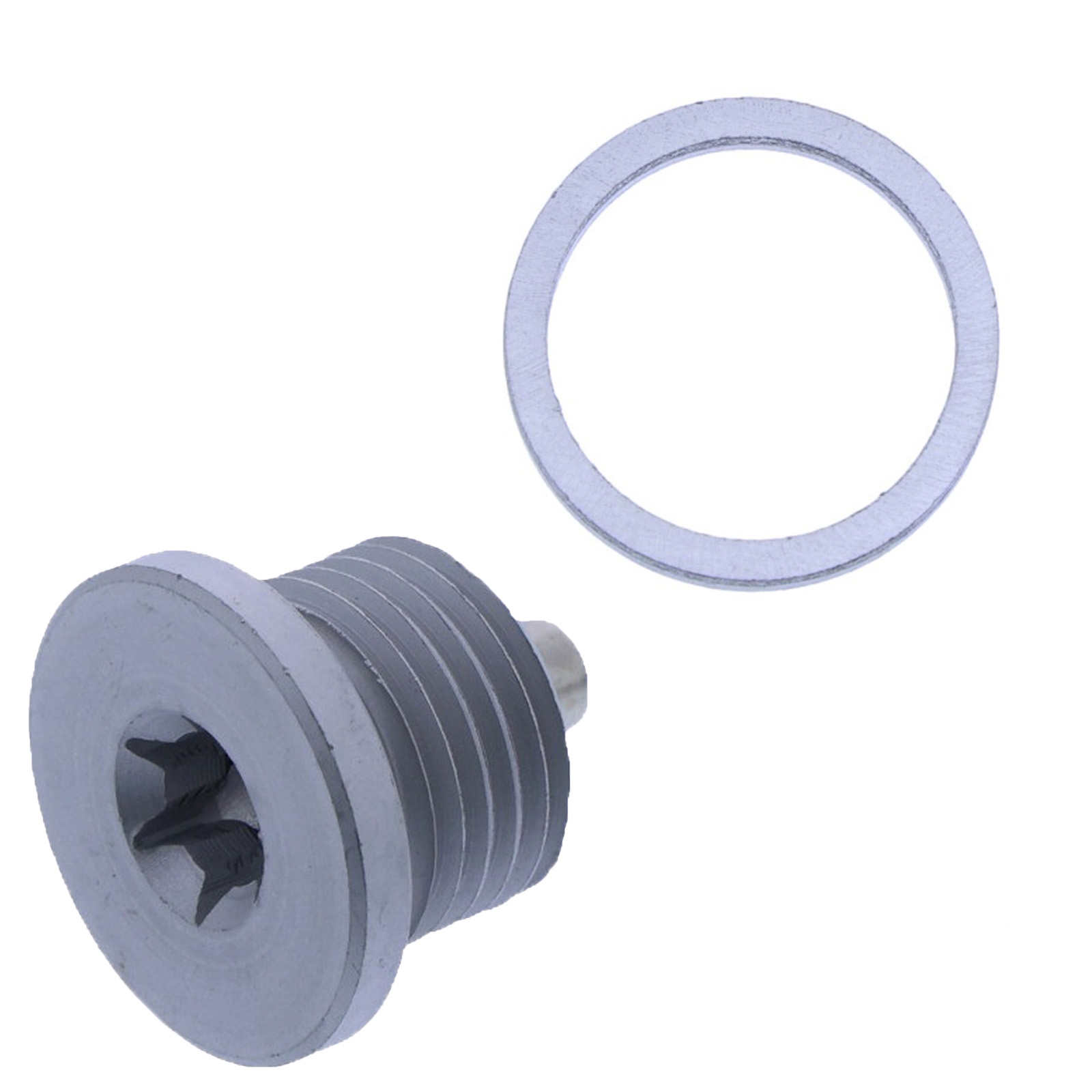 JMP Magnetische Ölablassschraube für BMW F750 F800 F850 F900 Husqvarna M16x1.5 mit Dichtring