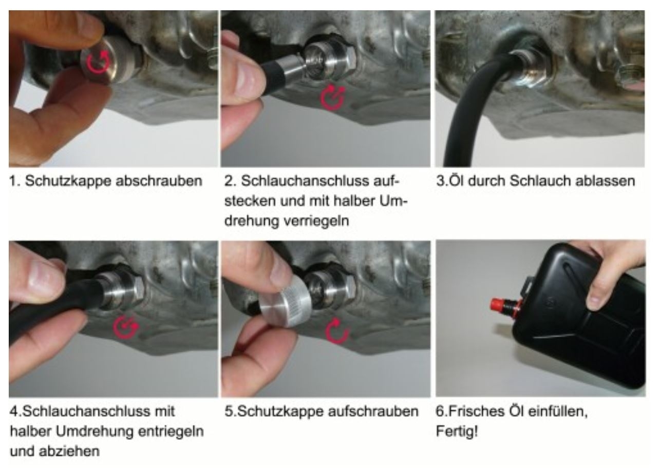 stahlbus Ölablassschraube M16x1.5 Ventil Alukappe für BMW K1200, R1100 R1200, S