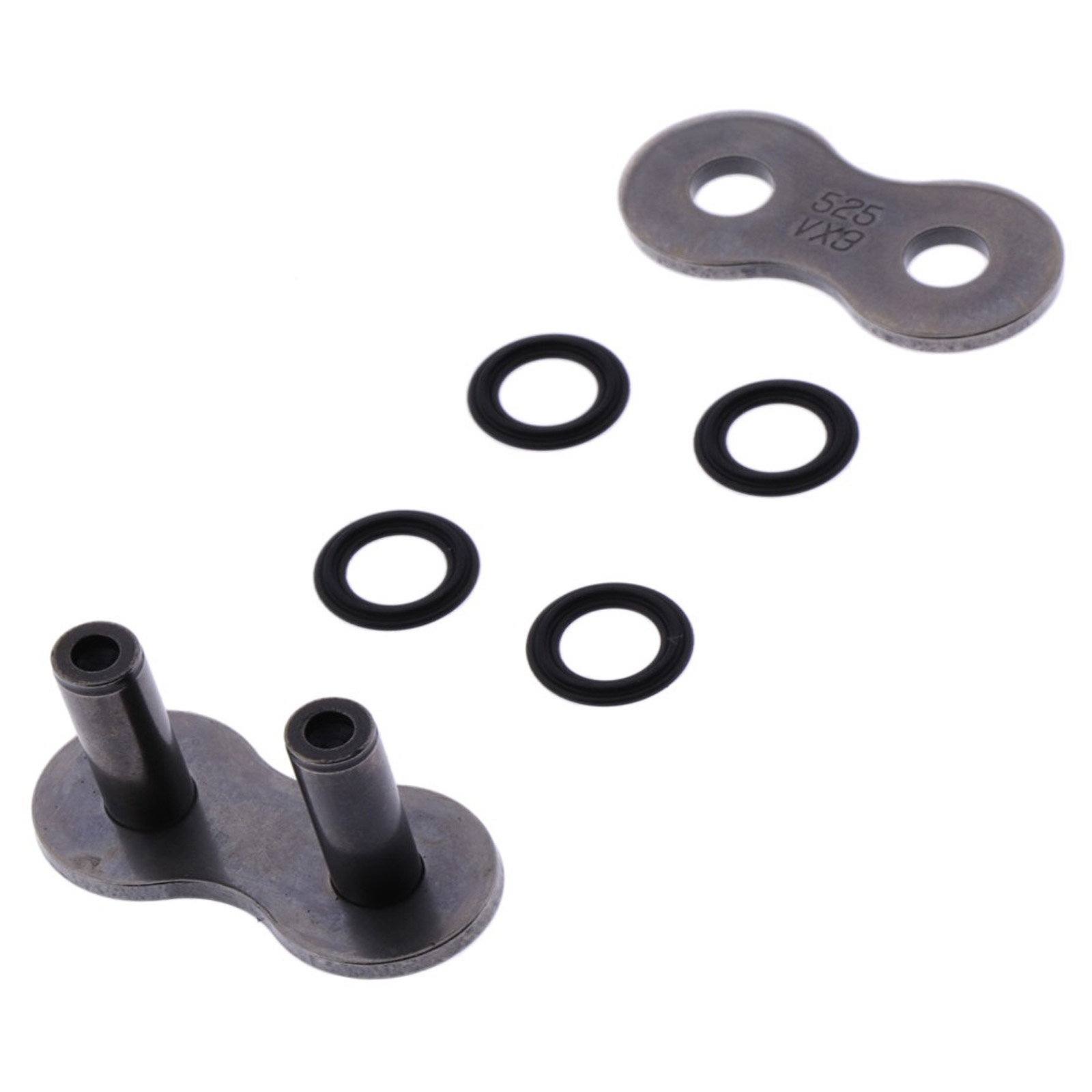 DID VX3 Hohlnietschloss Kettenschloss 525 Teilung für DID 525VX3 Kette Stahlfarben