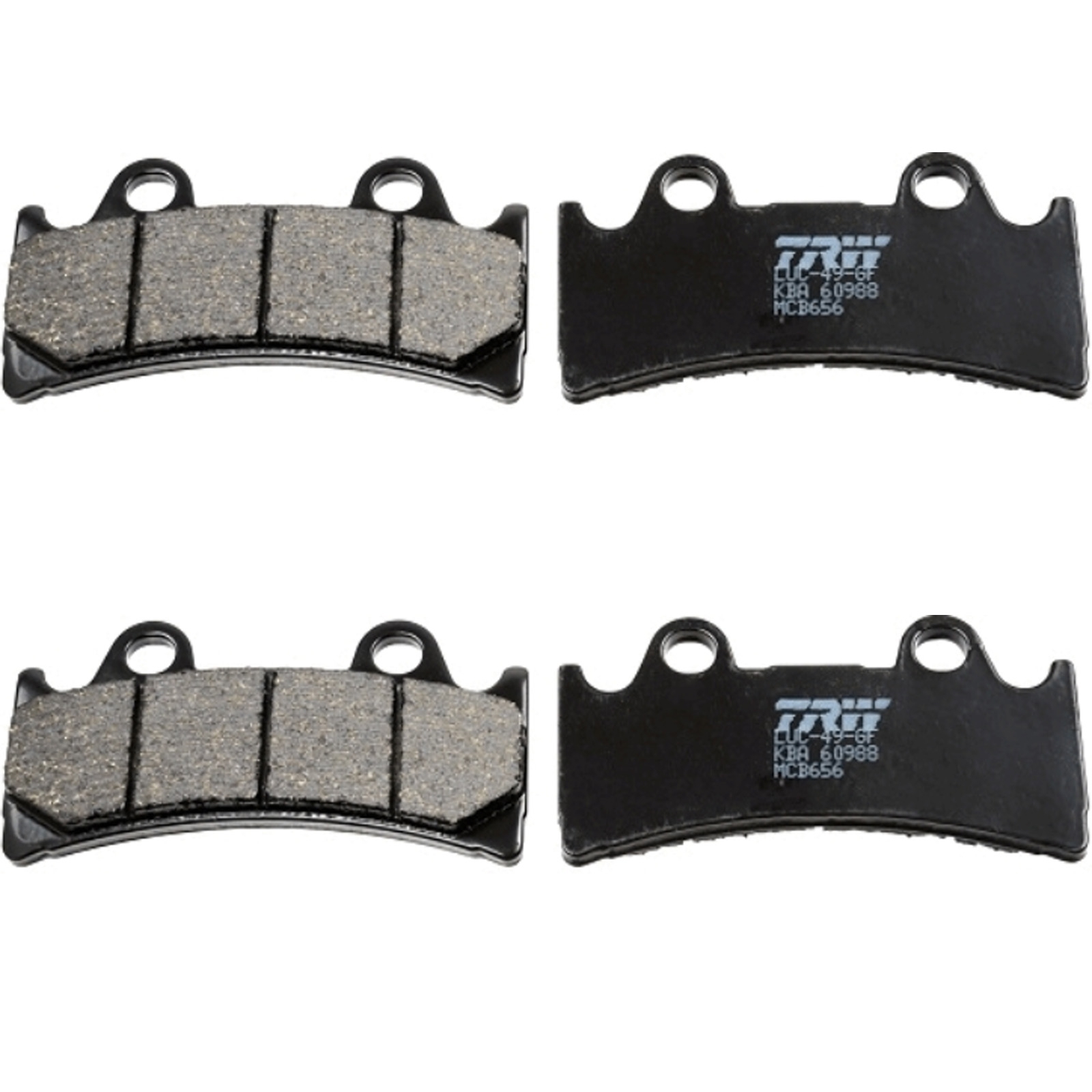TRW MCB656 Bremsbelagsatz vorne für Yamaha YZF750 R FZR1000 Triumph Daytona 900