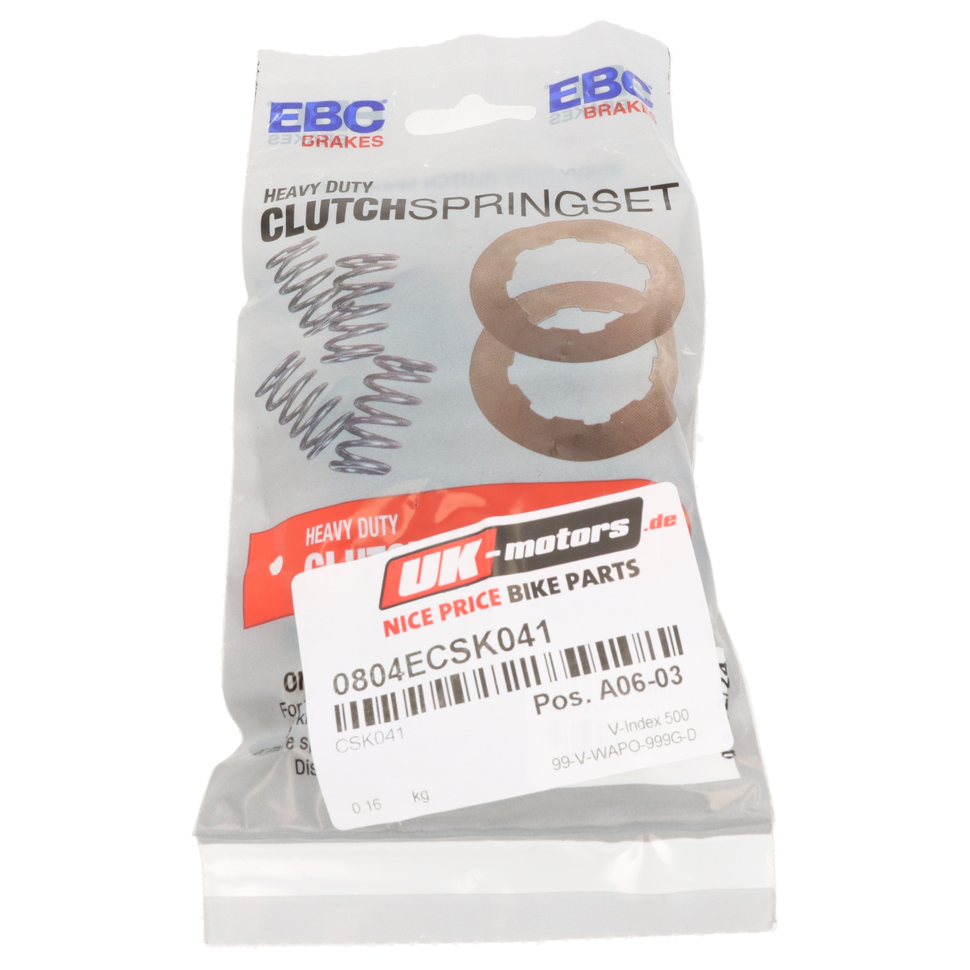 EBC CSK041 Kupplungsfedern für Honda CB CR CX GL XL Kawasaki BN KX Satz verstärkt 6 Stück