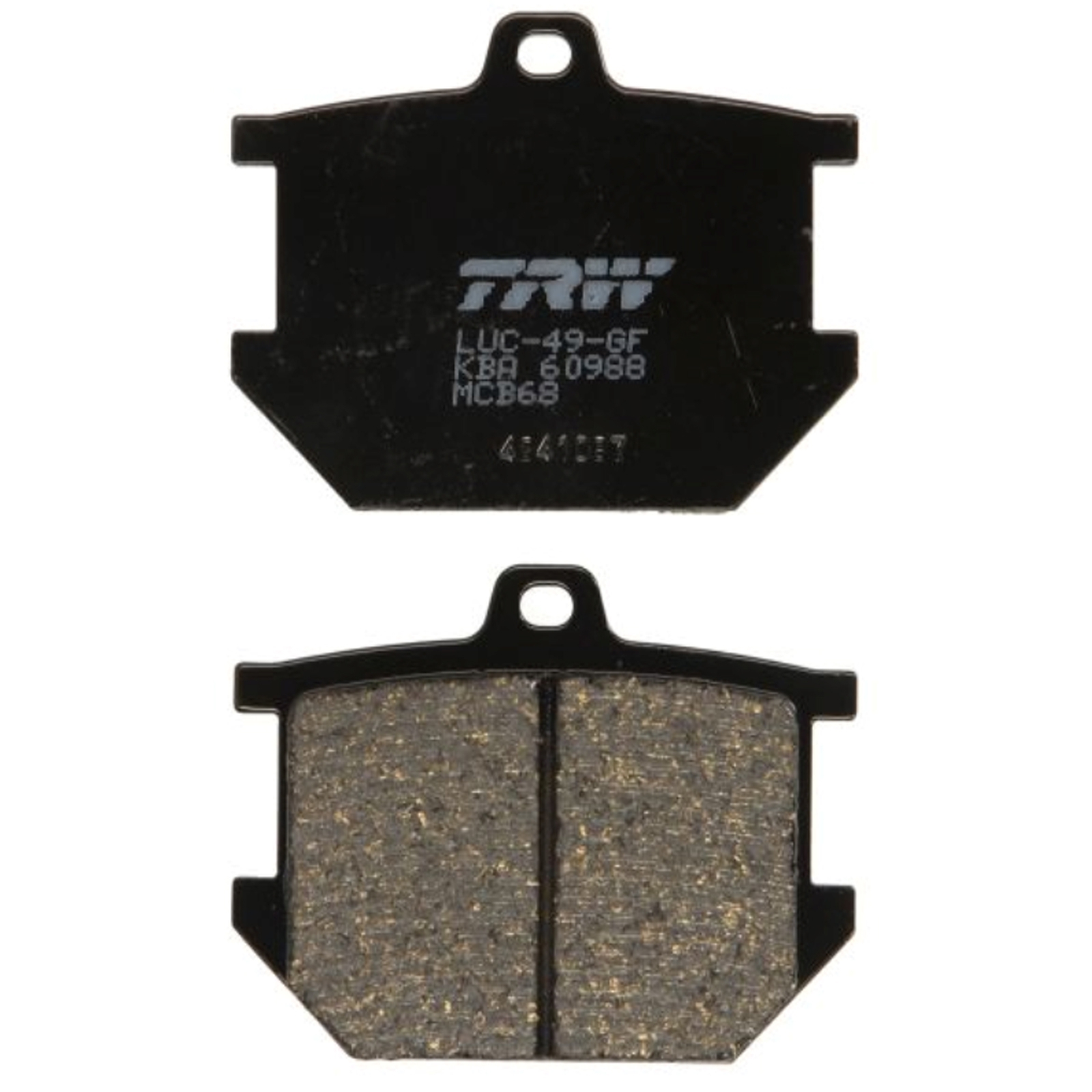 TRW MCB68 Bremsbeläge für Yamaha SR500 XJ650 XS250 XS360 XS400 XS500 XS1100 XV1000