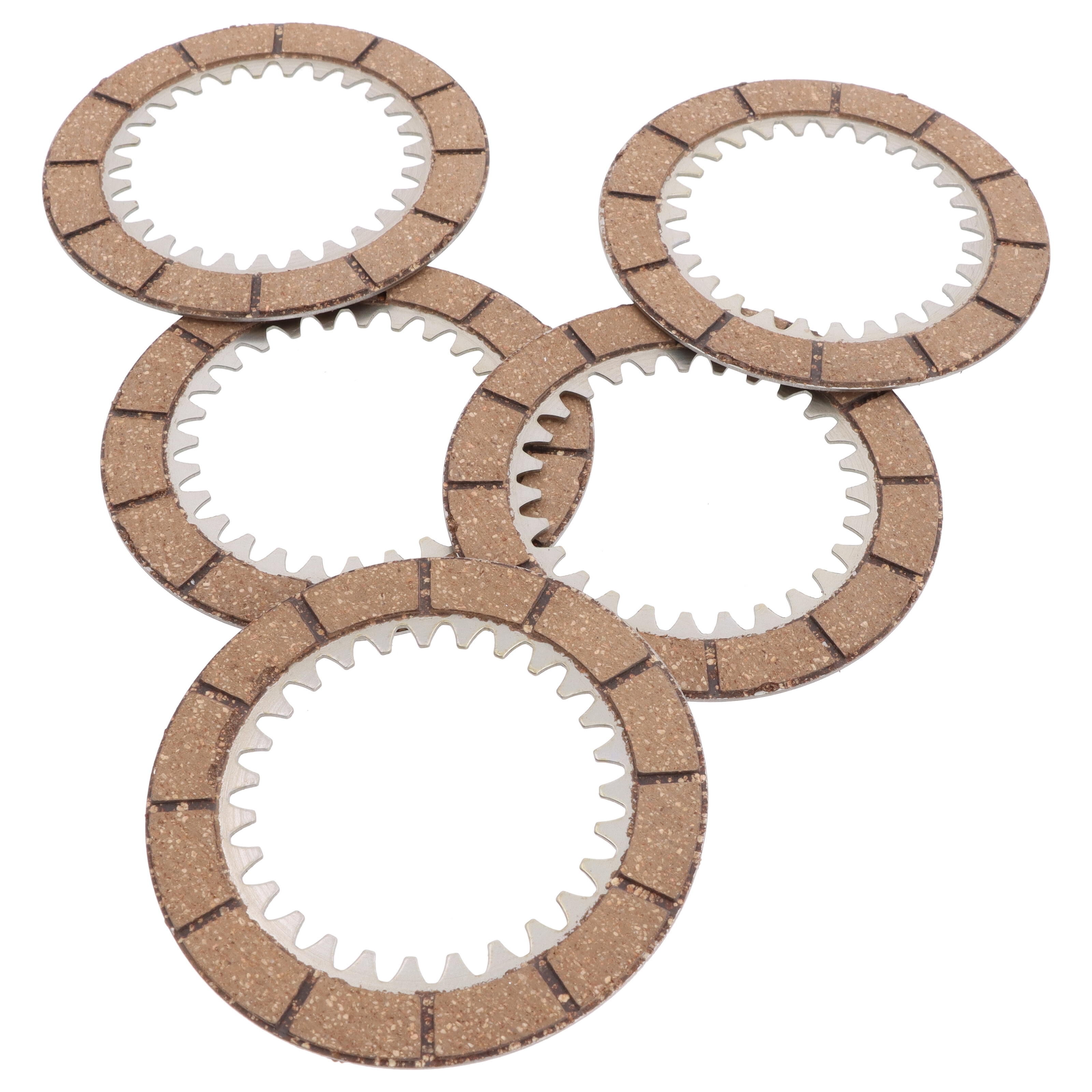 5x Kupplungsscheibe Reibscheibe Reibbelag 3.5 mm für MZ ES ETZ TS 175 250 251 301