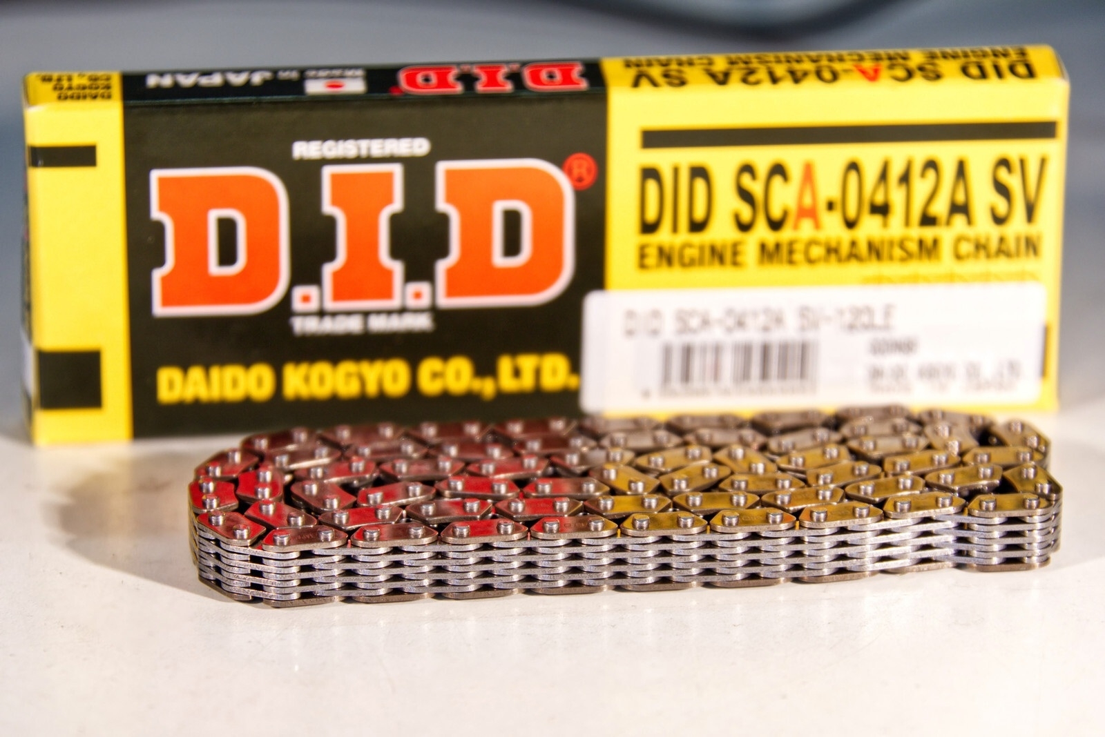 DID Steuer Kette 146 Glieder Endlos Silent Chain SCA0412A SV/146 LE