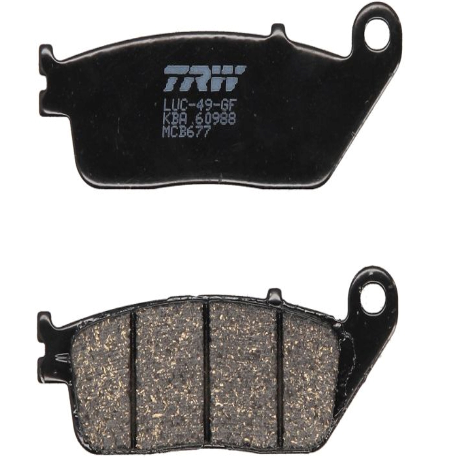 TRW Bremsbelagsatz für Yamaha X-Max YP250 R SG261 SG265 2014 - 2016 vorne+hinten