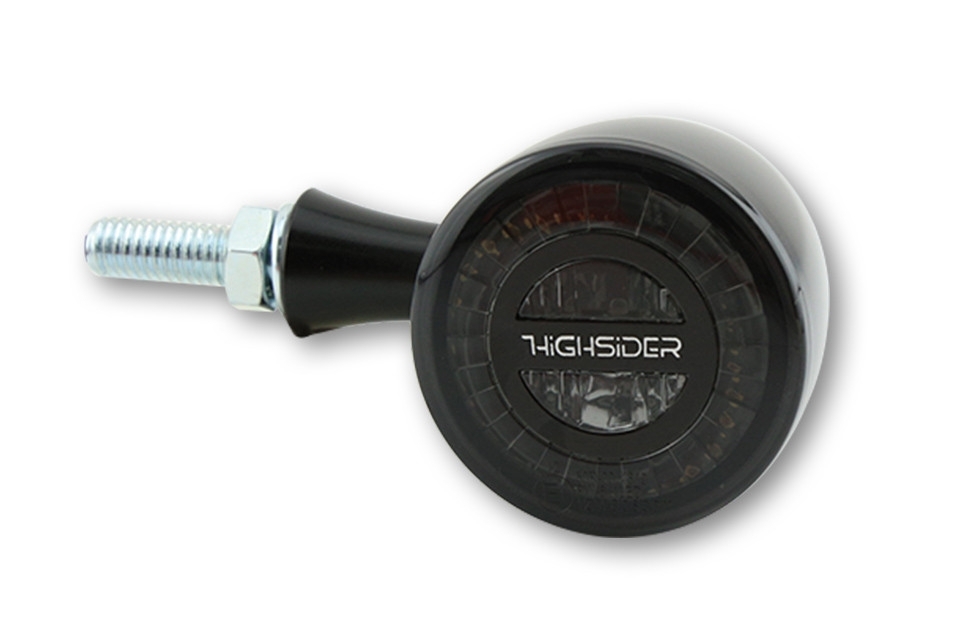 HIGHSIDER ROCKET BULLET LED Rück-, Bremslicht, Blinker Einheit, schwarz