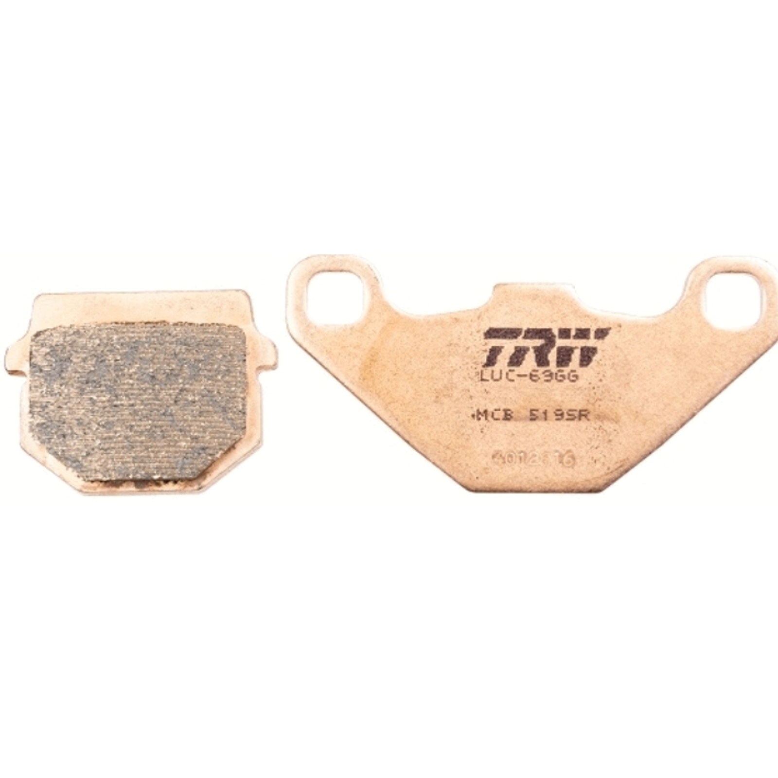 TRW MCB519SR Sintermetall Bremsbeläge für Peugeot Speedfight Kisbee Sky Aprilia Ering Keeway Kawasaki TGB