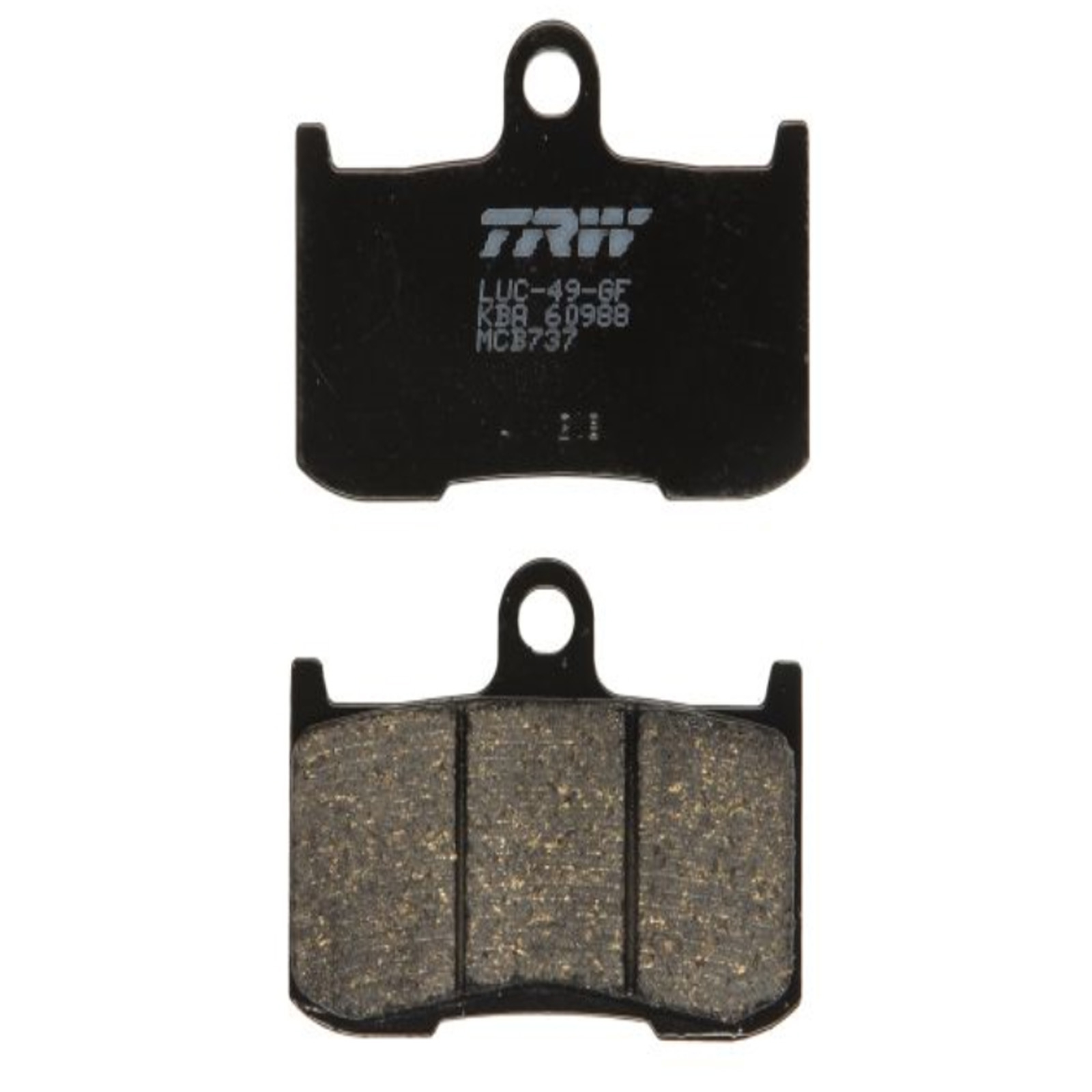 TRW MCB737 Bremsbeläge vorne für Kawasaki Z ZX-9R Suzuki GSX GSX-S Triumph Tiger Speed Triple