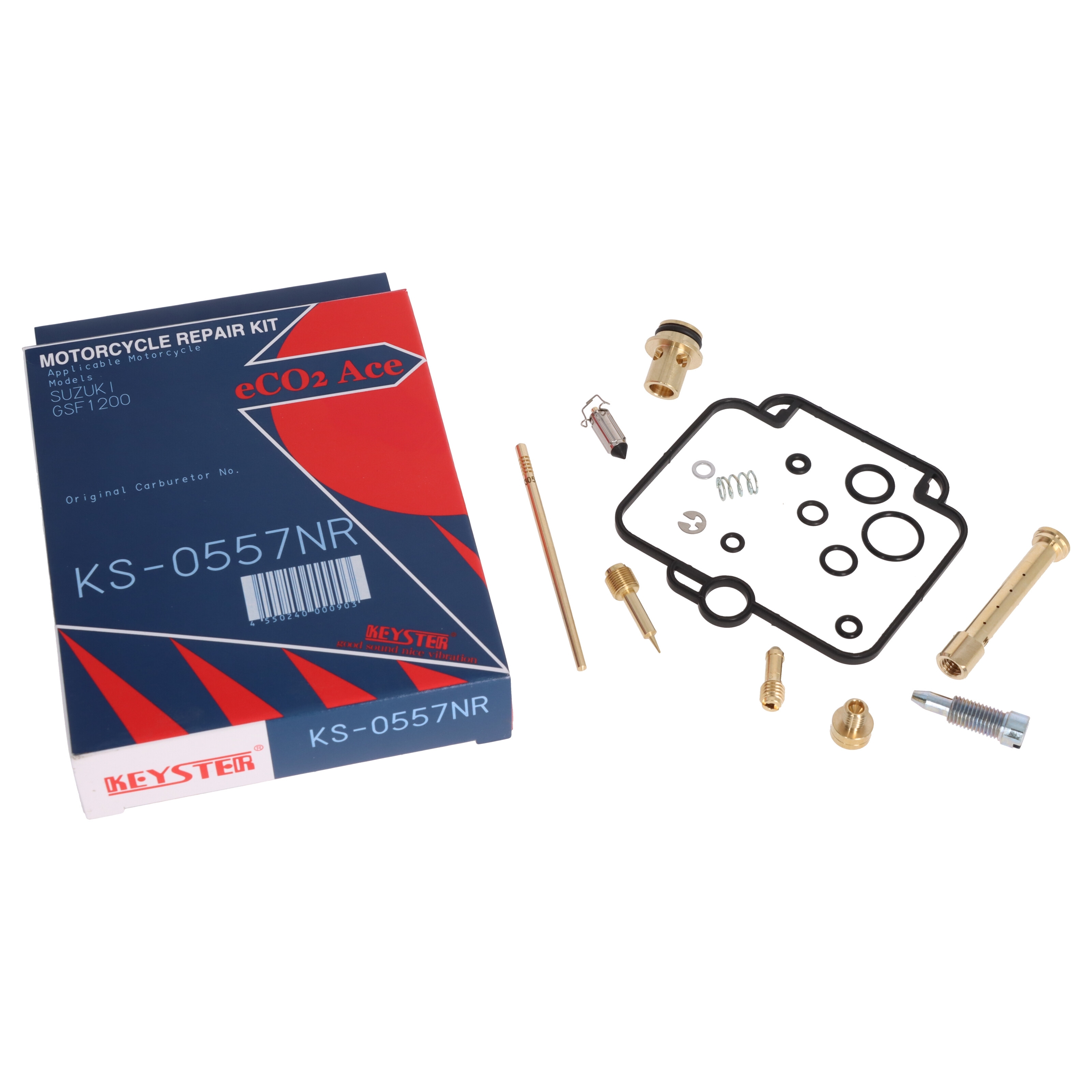 Keyster KS-0557NR Vergaser Reparatursatz für Suzuki GSF1200 Bandit 1996 - 2000 GV75A