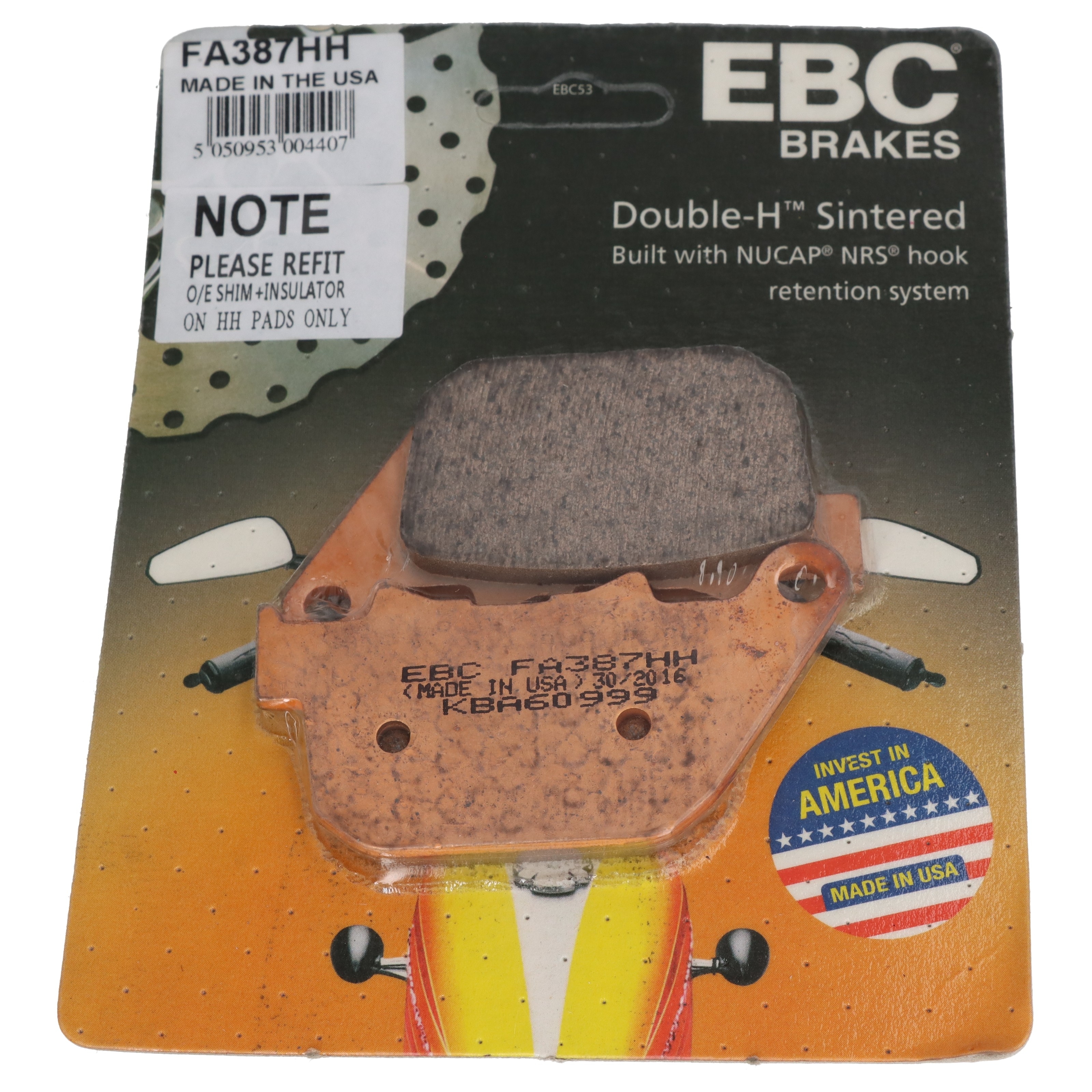 EBC FA387HH Bremsbeläge Sintermetall für CFMoto Rancher Terracross und Chopper