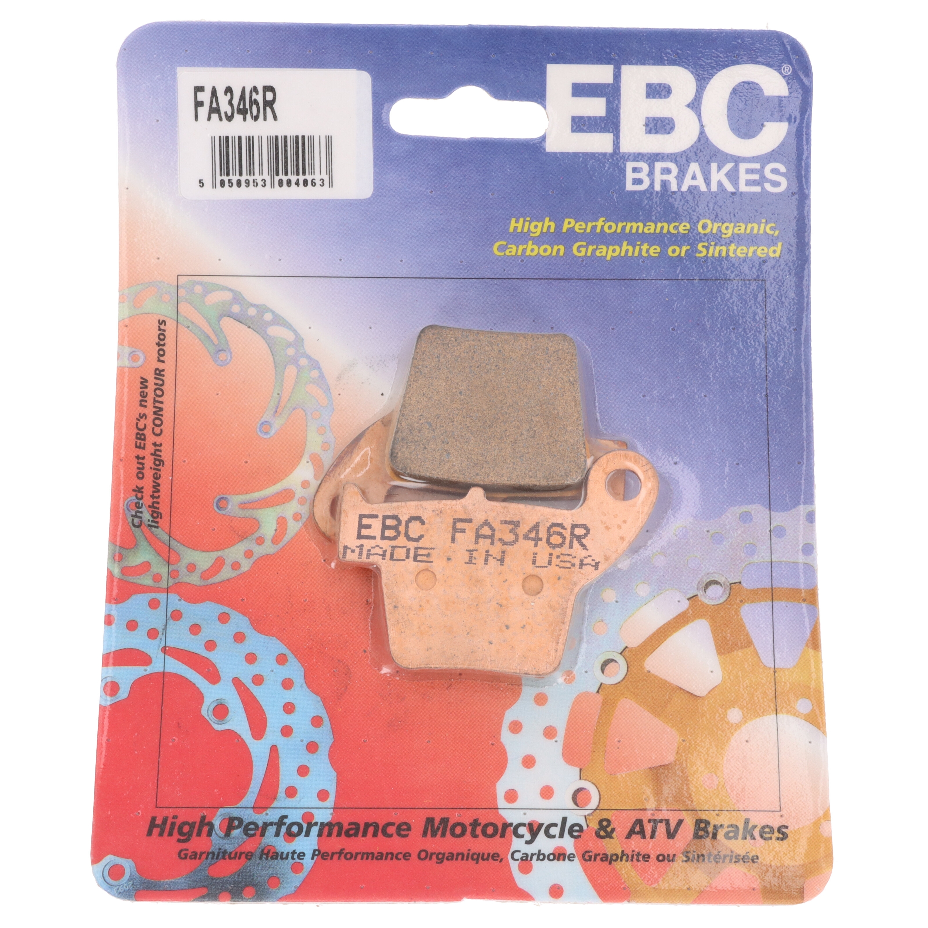 EBC Bremsbeläge FA346R für Honda CR CRF 125 150 250 450 R X RB XRL RE