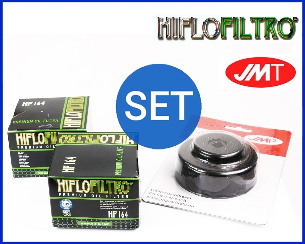 Satz Ölfilter für BMW R1200 NineT C600 C650 K1600 R1800 Kymco AK550 + Ölfilterschlüssel