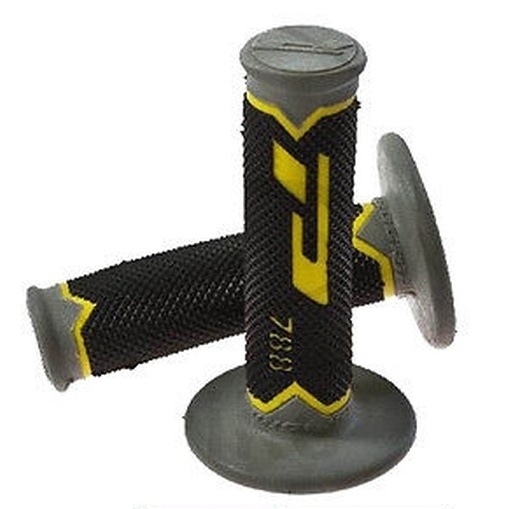 Progrip Griffgummis 788.05 schwarz / grau / gelb