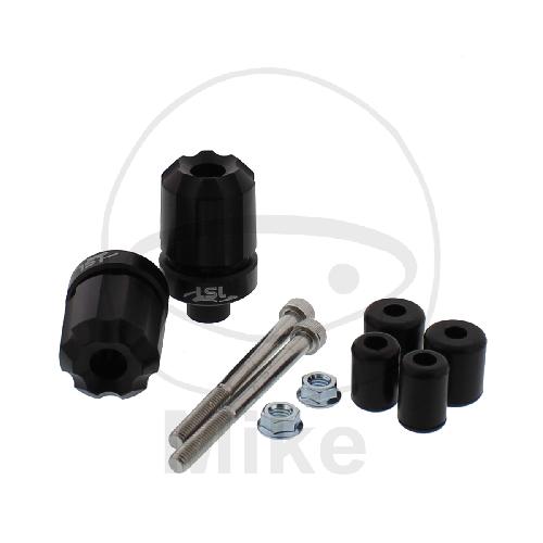 LSL Lenkerenden Aluminium schwarz 18/14mm