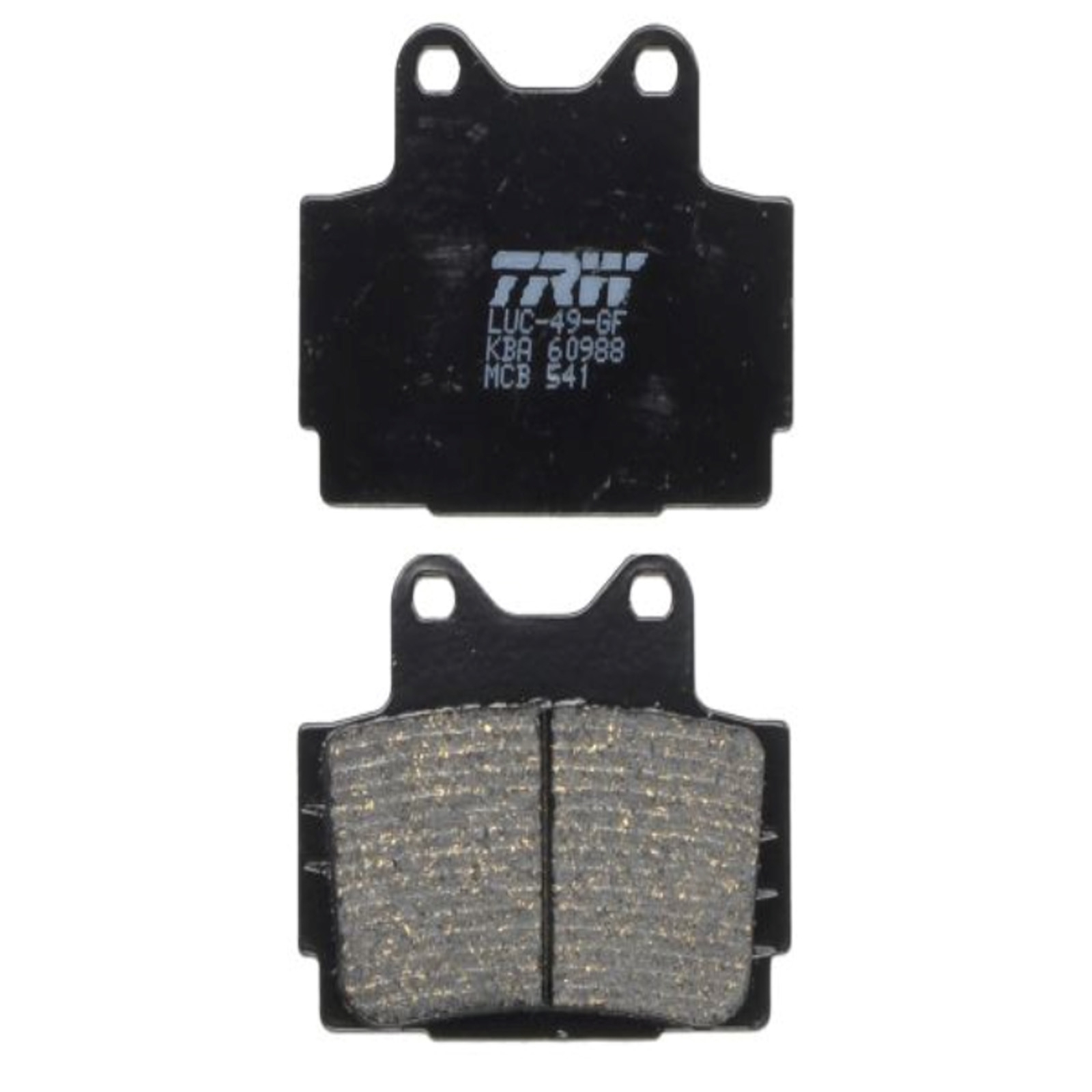 TRW MCB541 Bremsbeläge hinten für Yamaha XJ 600 Diversion XJR FZR FZS RD SRX TDR TZR