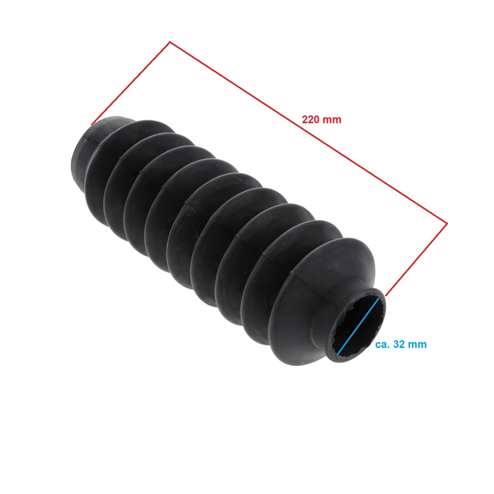 Faltenbalg Telegabel Schutzbalg für MZ ETZ 125 150 250 251 301 TS 150 250