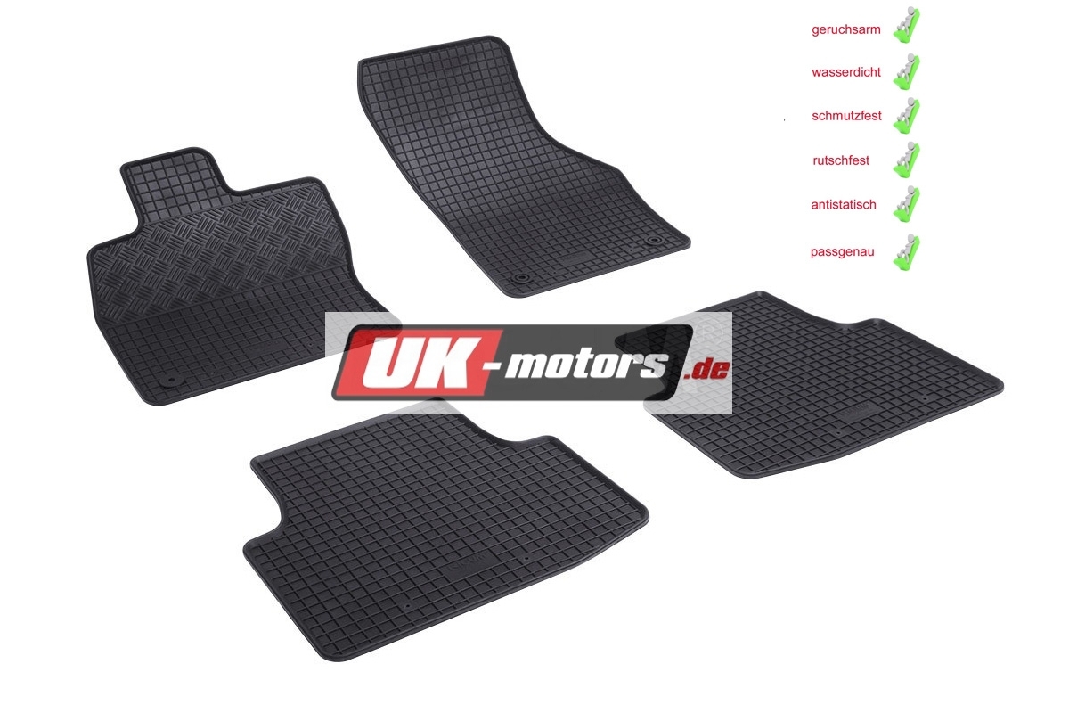 Premium Fußmatten-Set