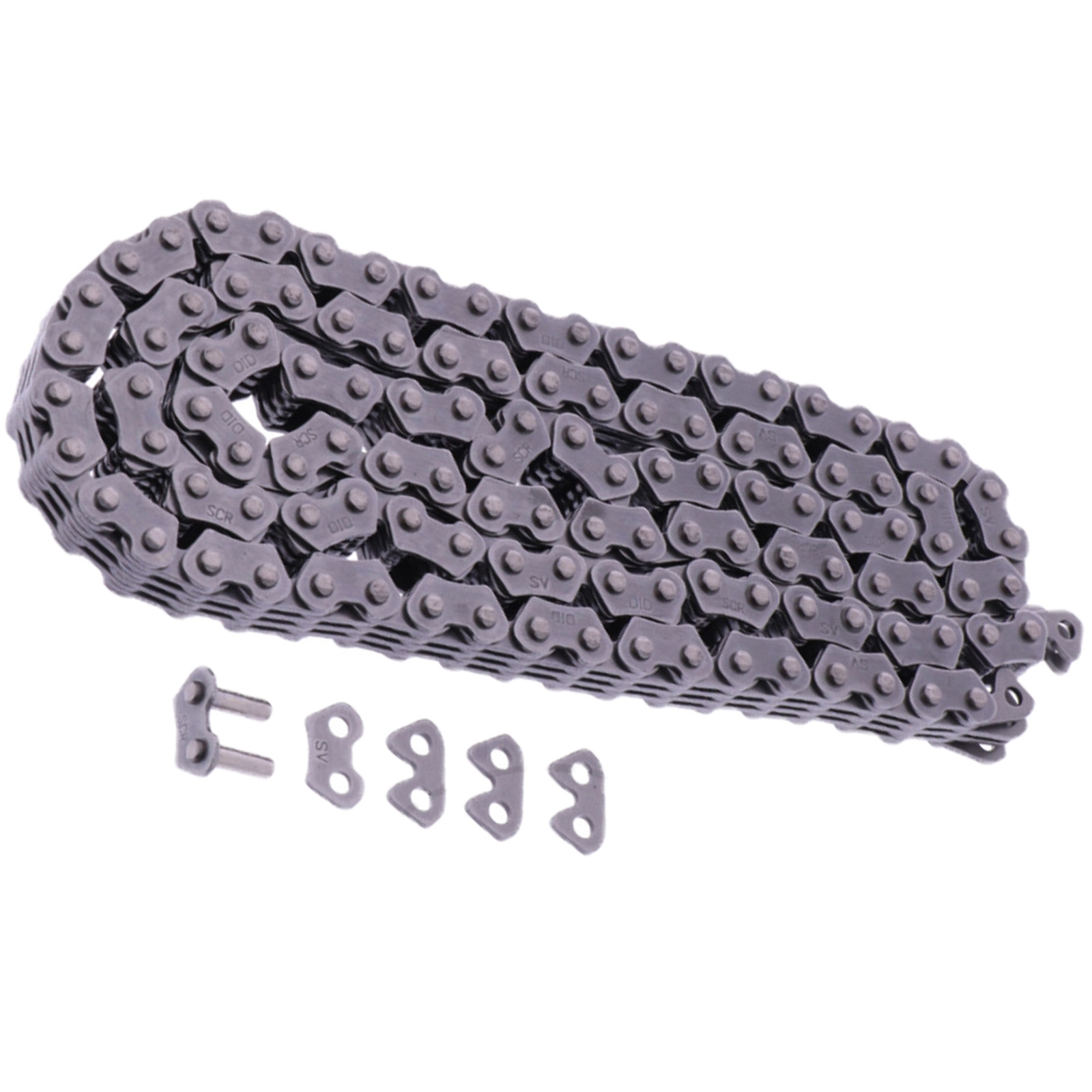 DID SCR0412 SV/116 Steuerkette für Honda CB600 F FA CBF600 CBR600 RR F Yamaha YFM 450 offen + Schloss