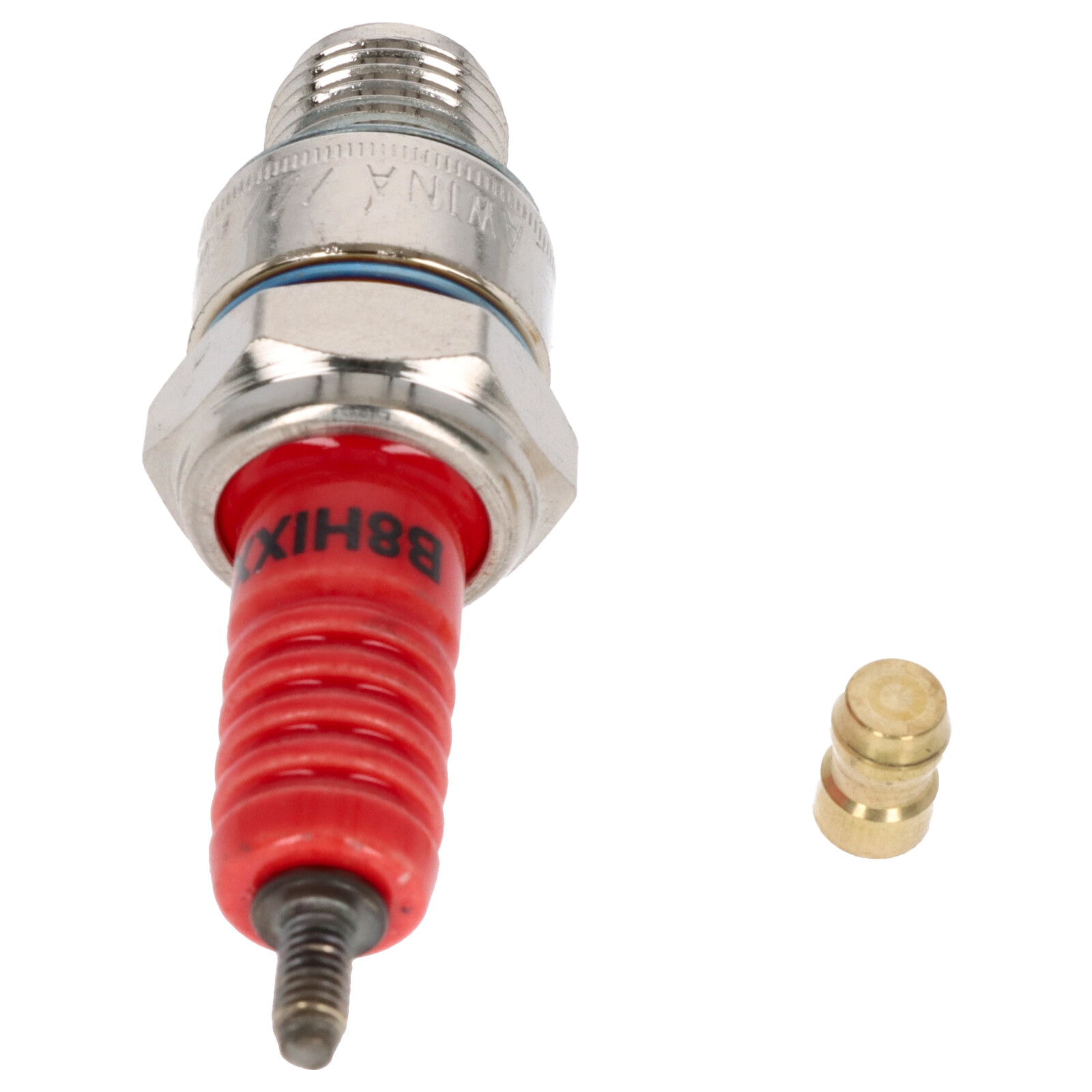 Iridium Zündkerze BR8HIX für Simson S51 S60 S70 MZ ETZ TS Jawa Kymco Tuning Rennkerze