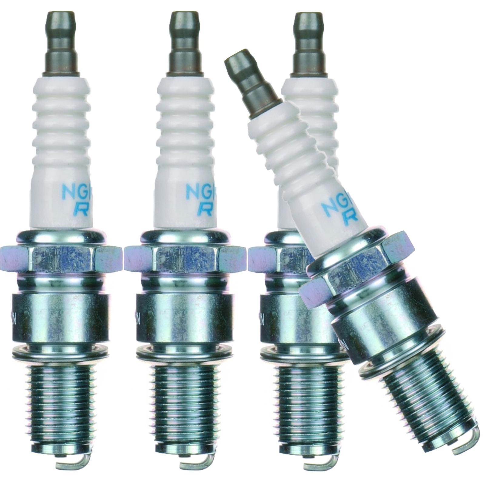 4x NGK BR9ES 3194 Zündkerze für Aprilia Beta Gilera Honda Kawasaki Piaggio KTM Suzuki Yamaha