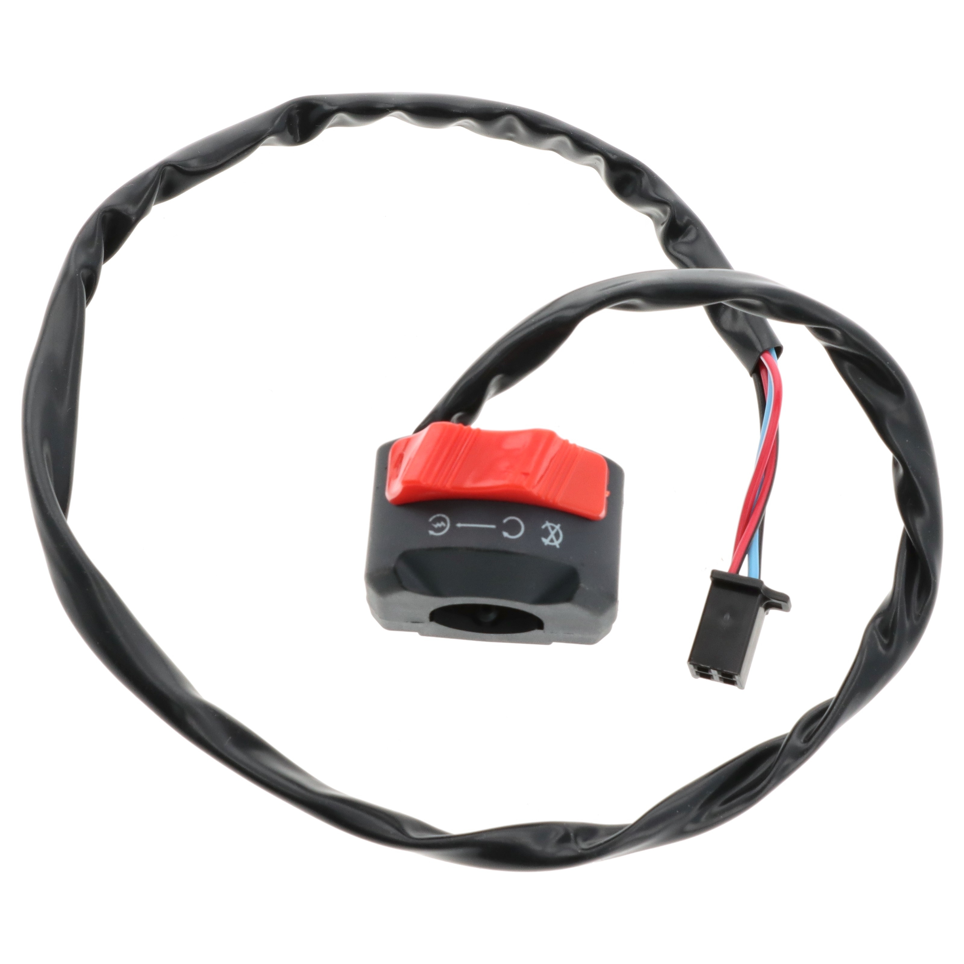 Anlasserschalter Zündschalter universell für ATV Quad Enduro Cross Motocross Kill switch