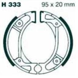 EBC Bremsbacken mit Federn H333