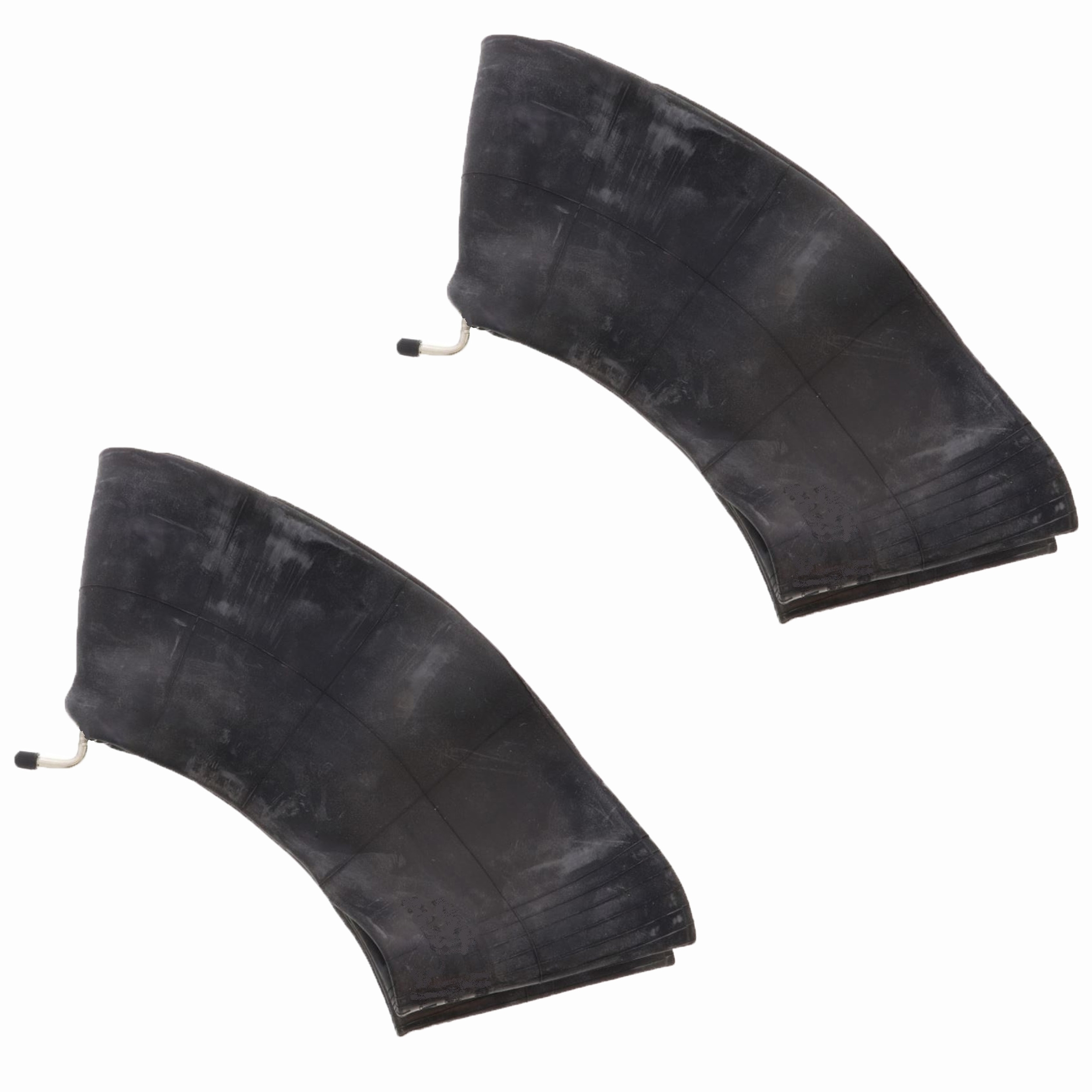 2x Reifenschlauch 2.50-9 Zoll Schlauch für Motorrad Moped Roller Mofa mit Winkelventil TR87